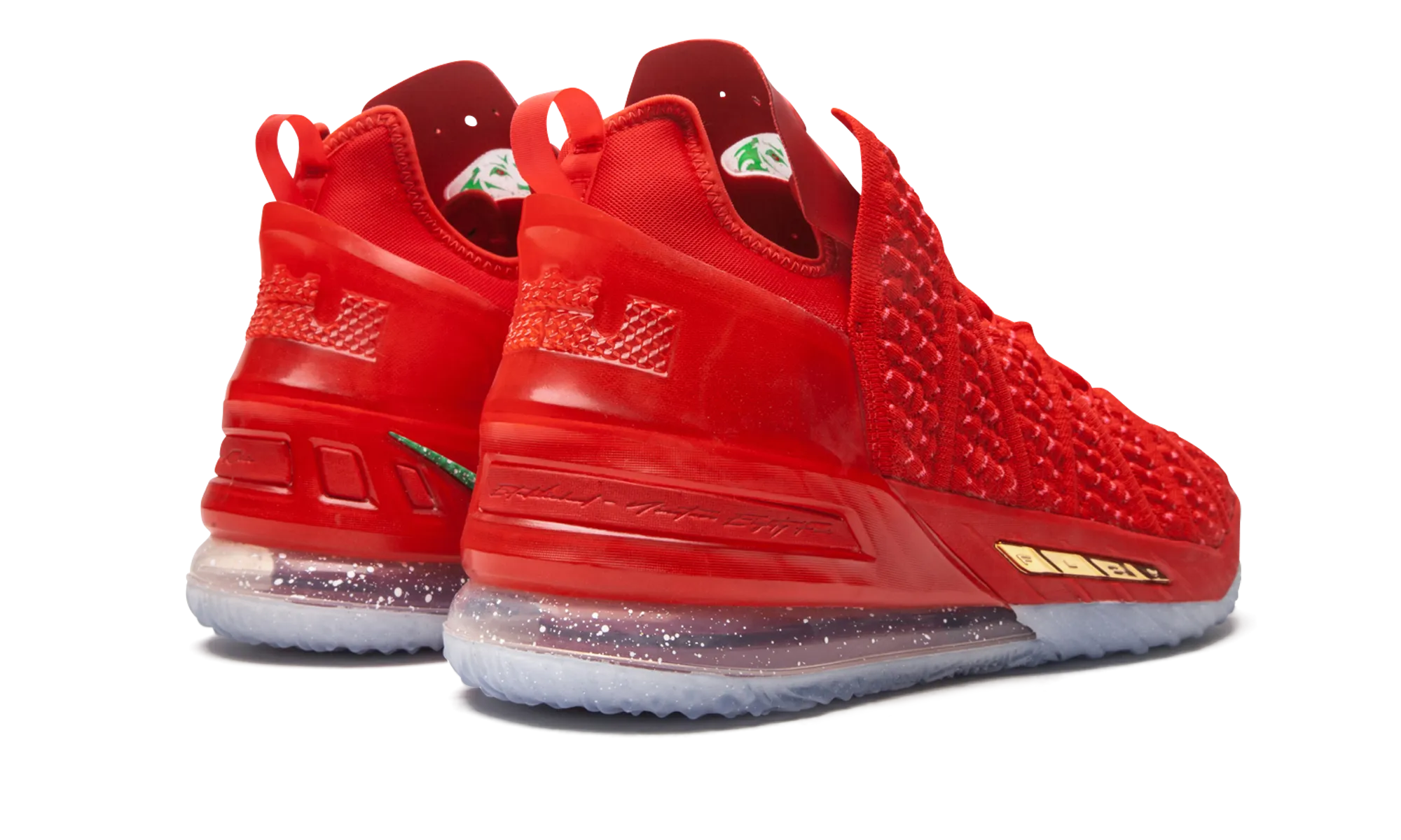 Support Cushion Feel Enhanced Heel Support LEBRON 18 "XMAS IN LA"
