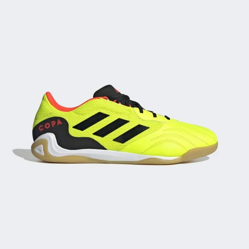 adidas COPA SENSE.3 Indoor Shoes | Yellow | Men's Clean Drive