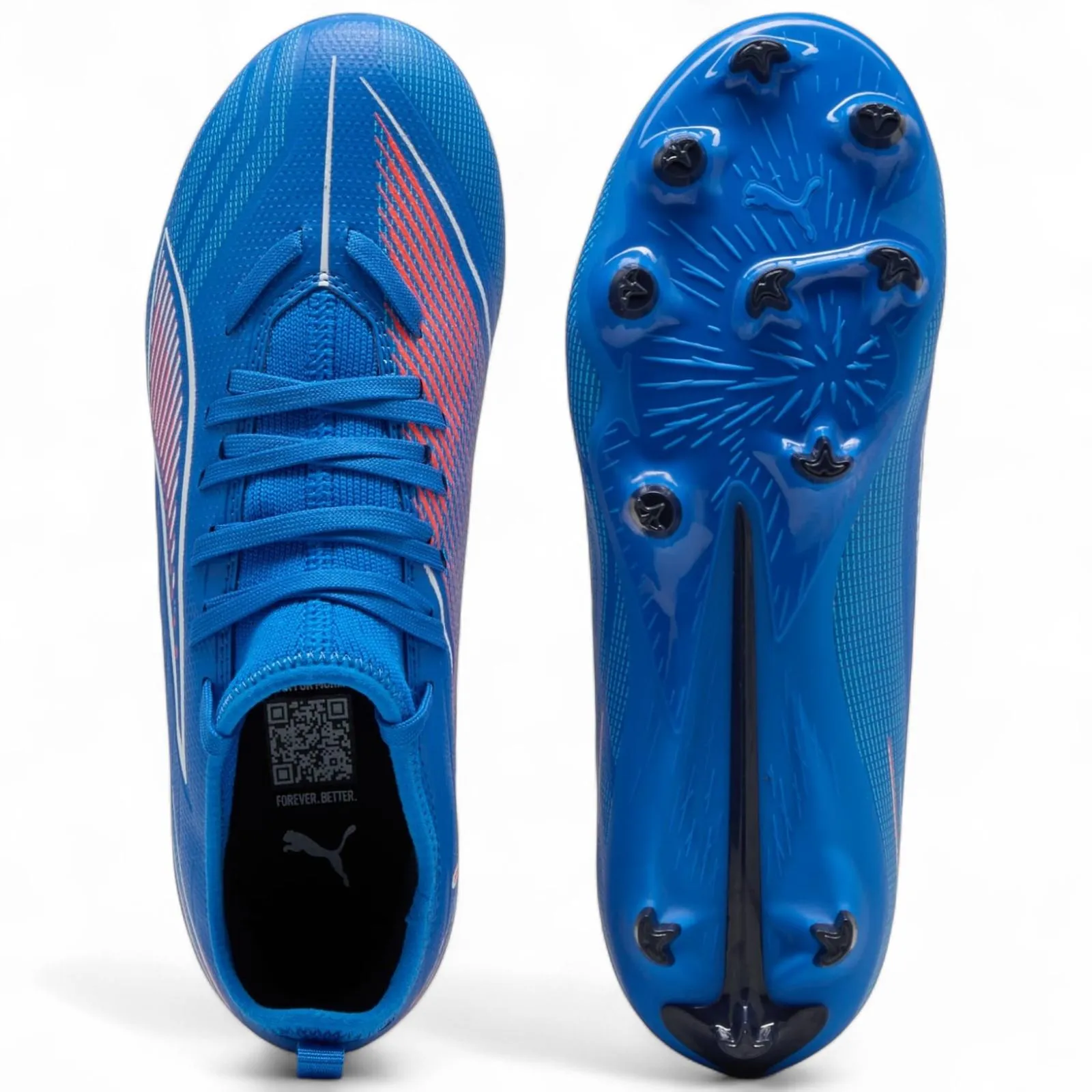 Puma Ultra 6 Match Kids Firm Ground Football Boots Lateral Lock