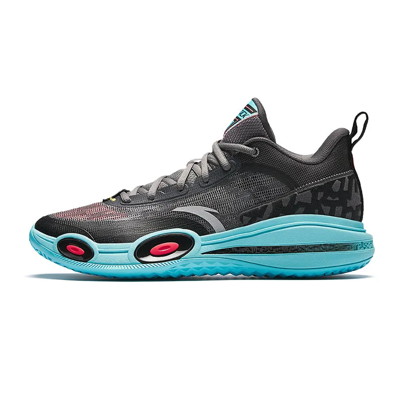 ANTA Men's Shock The Game Attack 6 Basketball Shoes Heritage Line Arch support