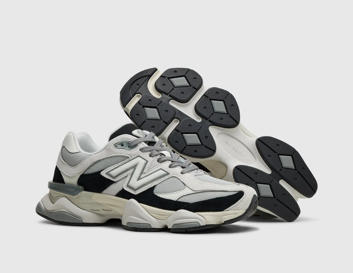 New Balance 9060 Black / Reflection Low Cushion PaddedCollar