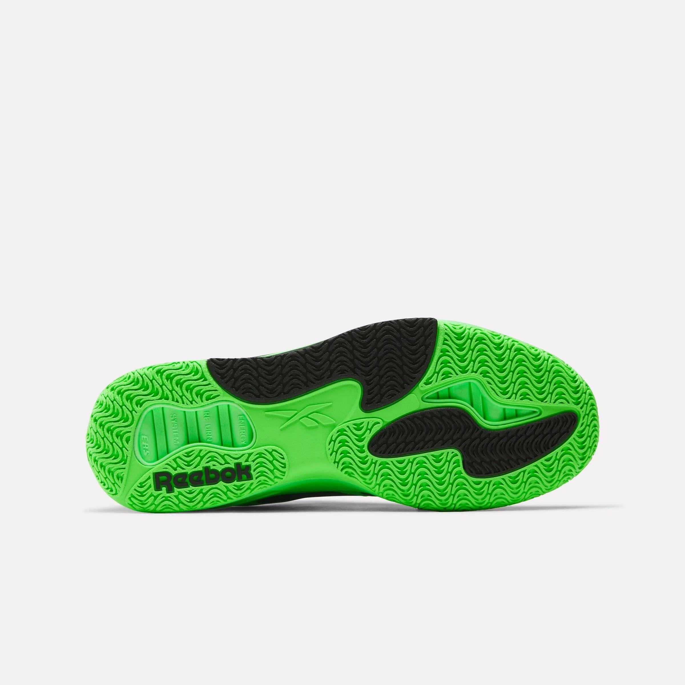 Calm Step Morning Walk Reebok Footwear Men Engine A Basketball Shoes SOLAR LIME/SOLAR LIME/BLACK