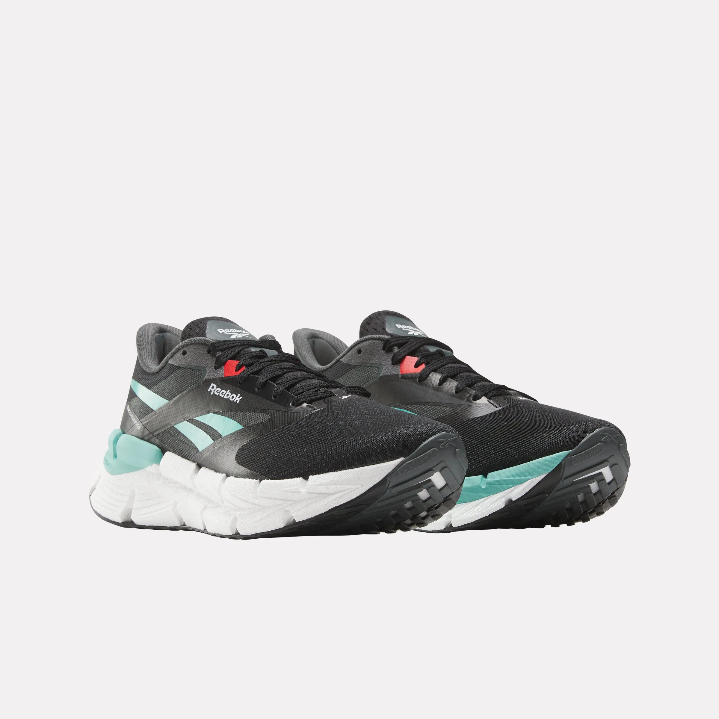 Reebok Footwear Men Floatzig Symmetros Shoes BLACK/AI AQUA/WHITE sprint running shoes