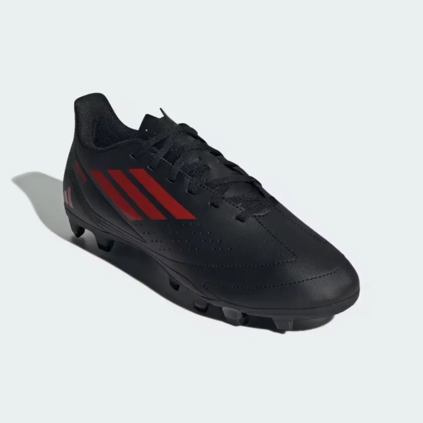 Adidas Deportivo III Flexible Ground Men's Football Shoes -Core Black/Gray Three/Core Black Shine Silver Urban Sleek