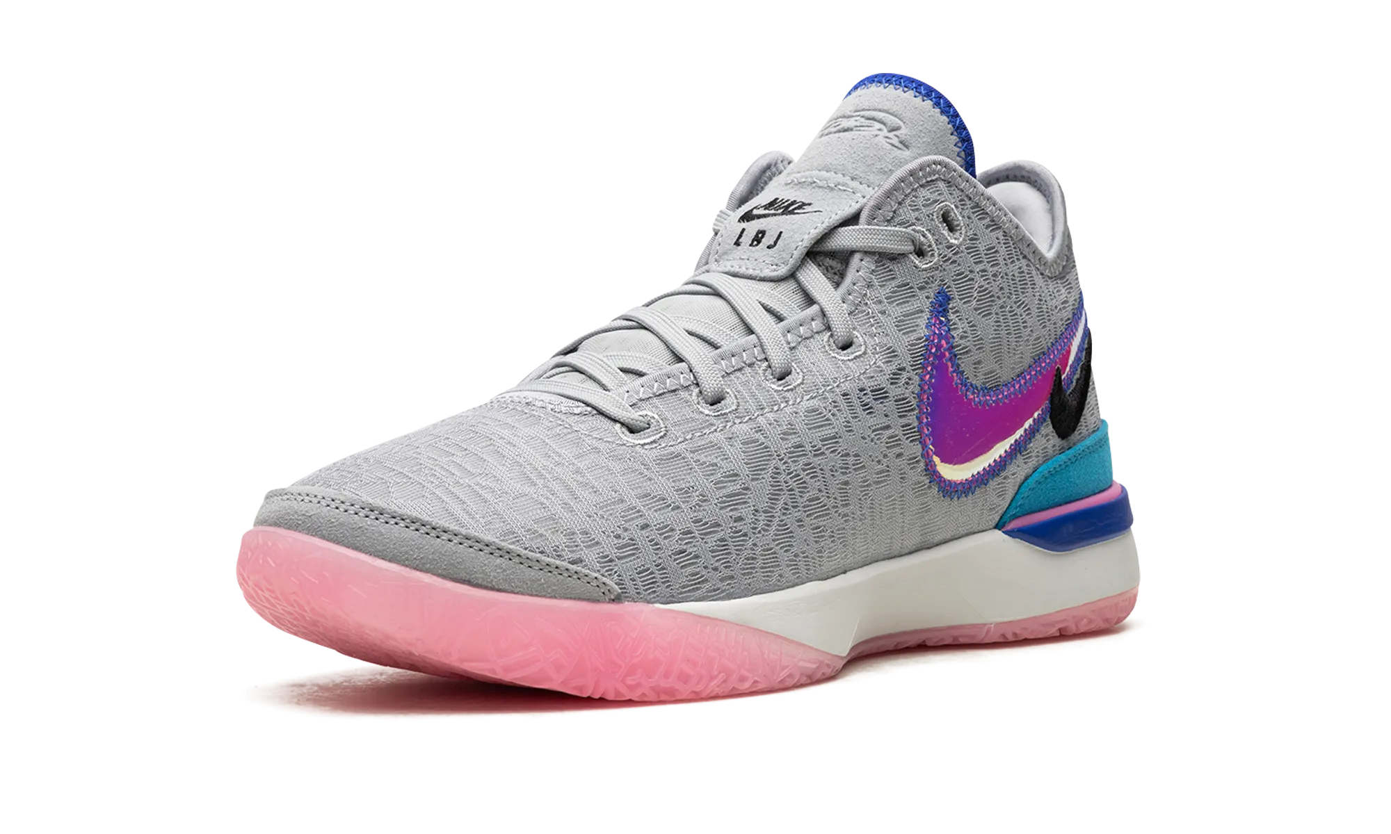 Zoom LeBron NXXT Gen "Wolf Grey" Strap Design