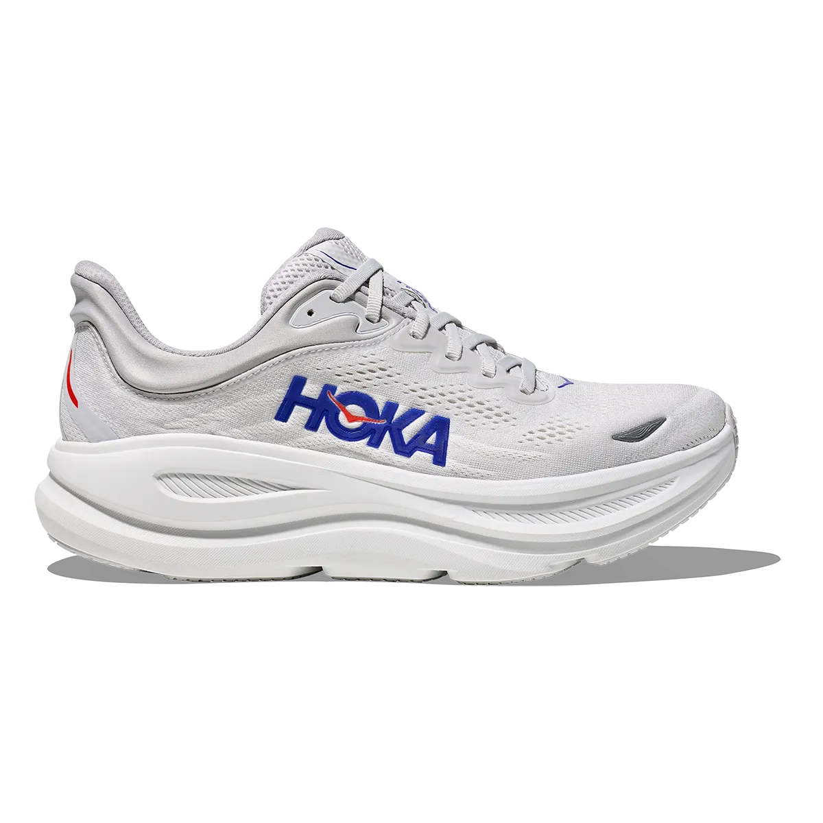 Hoka Bondi 9 Cosmic Grey - Ultramarine Walk Support