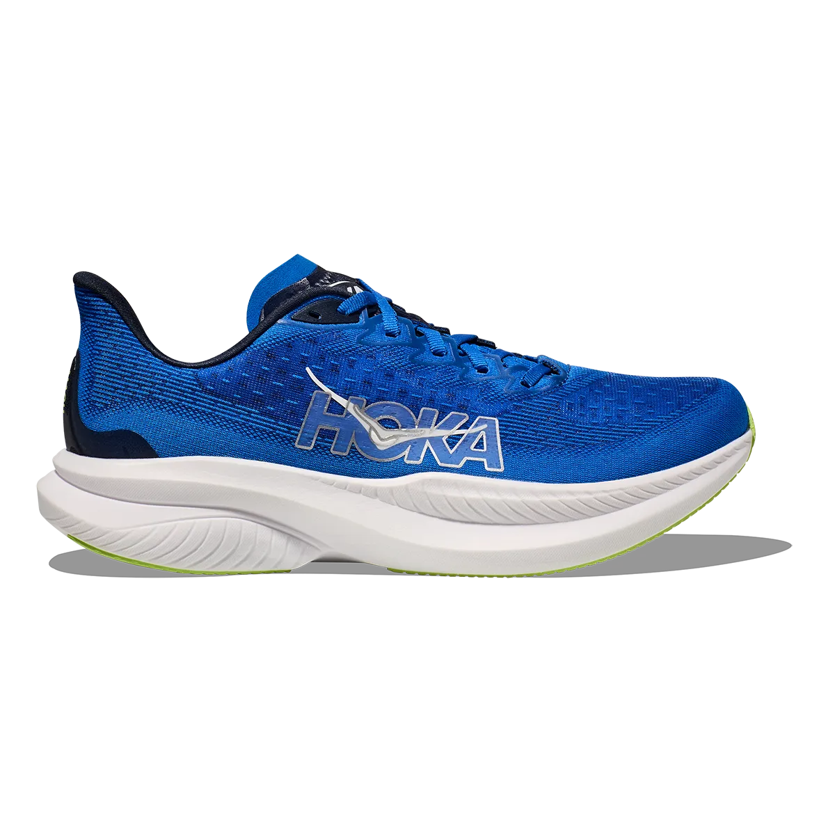 Hoka Mach 6 - Electric Cobalt - Varsity Navy Cushioned look