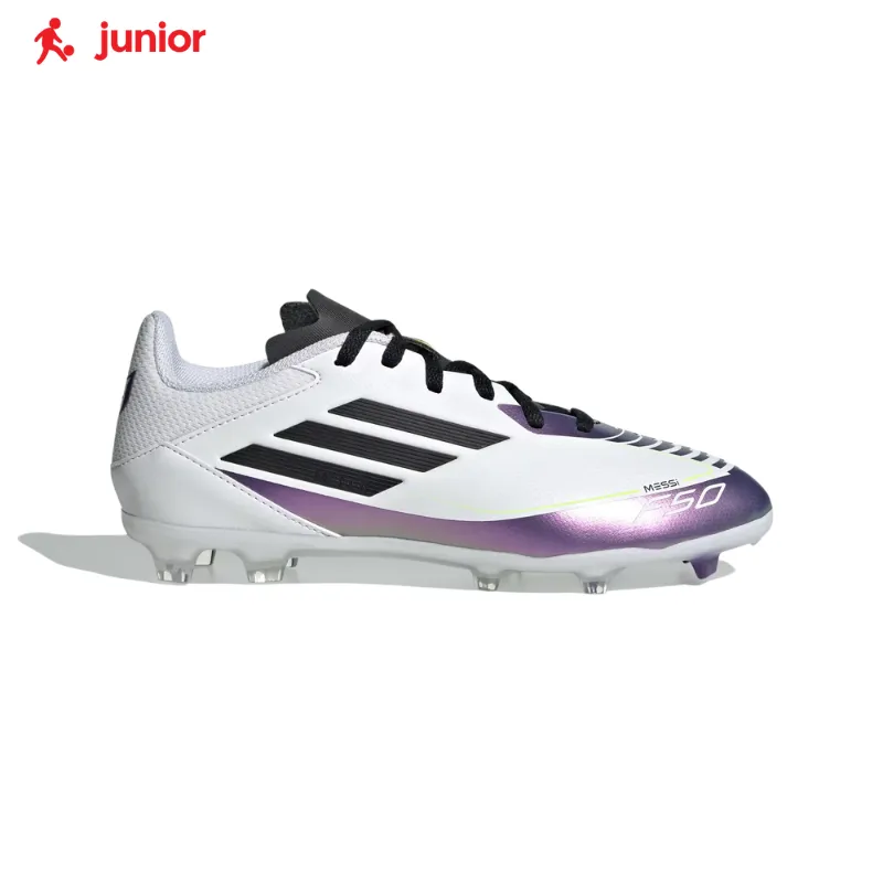adidas Junior F50 Messi League Firm Ground Cleats Agility Cushion Cut Inside