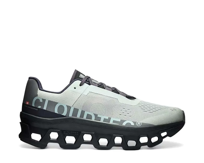On Cloudmonster "Glacier" Heel Cushioning Fast Flow