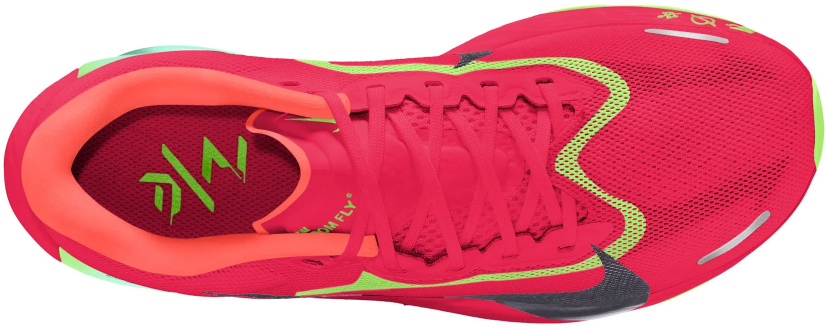 Zoom Fly 6 Womens Road Running Shoes Soft Interior Adult Ease Forest Path