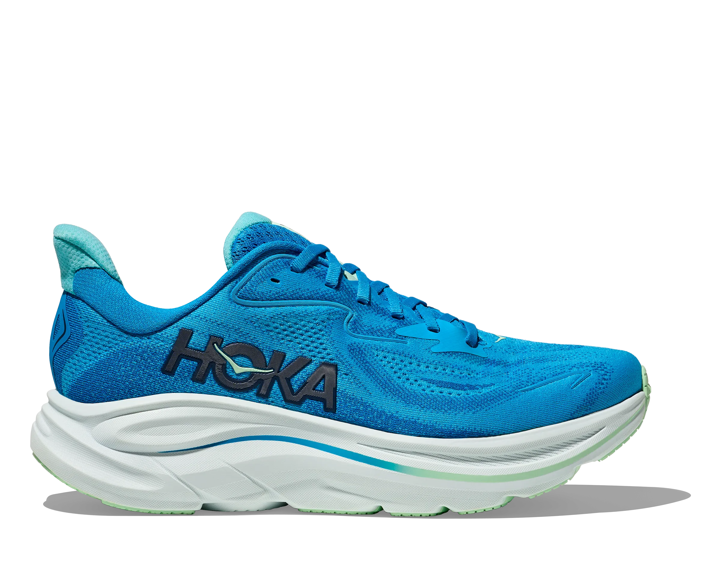 MEN'S CLIFTON 10 - D - HSK HOKA BLUE / SKYWARD BLUE Soft Touch