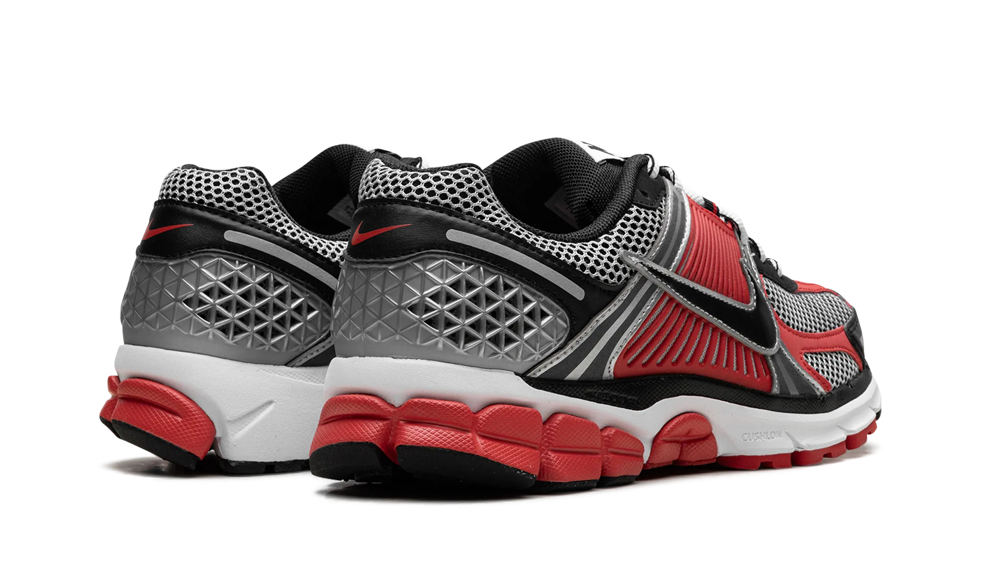 Zoom Vomero 5 "Metallic Silver University Red" grip - enhancing