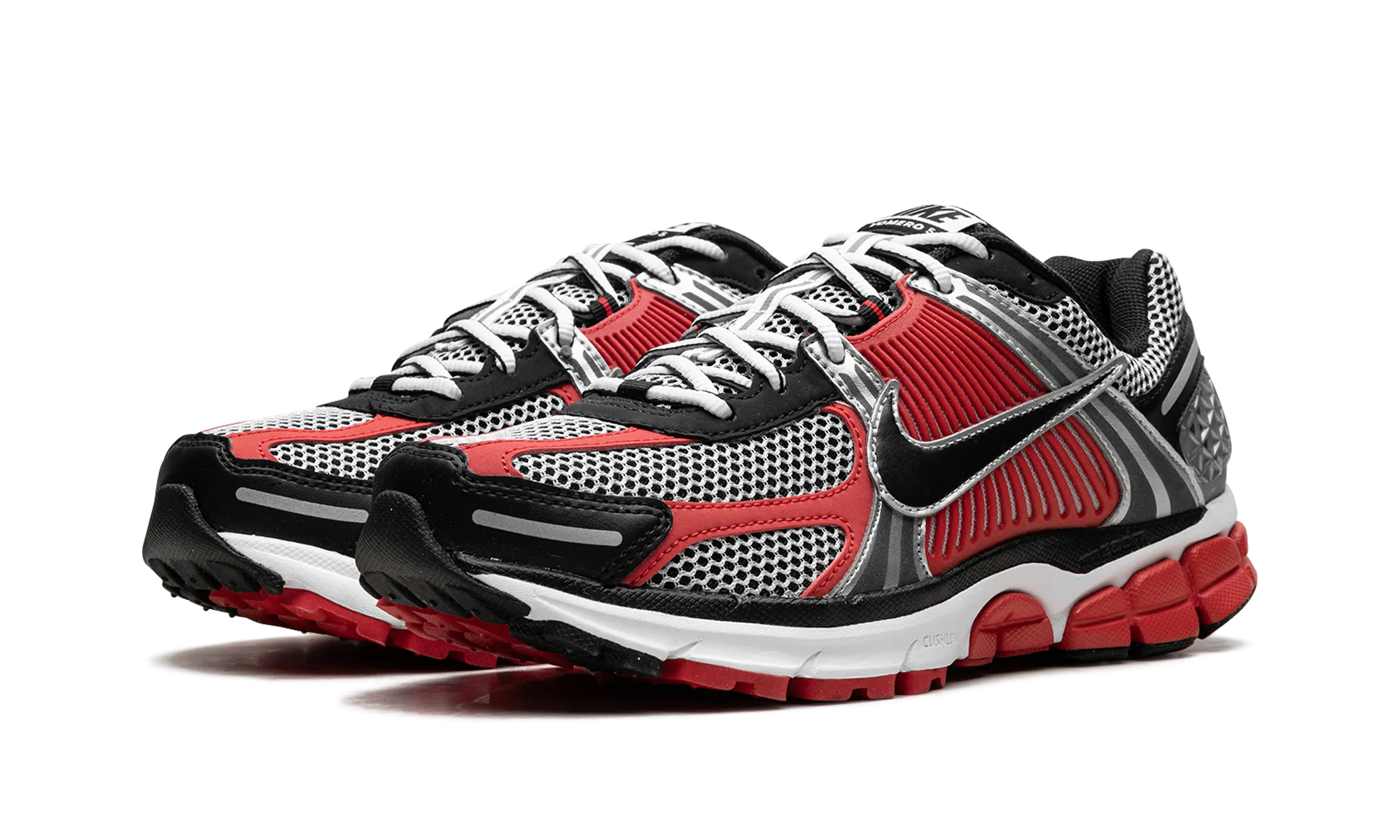 Outdoor sports shoes Zoom Vomero 5 "Metallic Silver University Red"