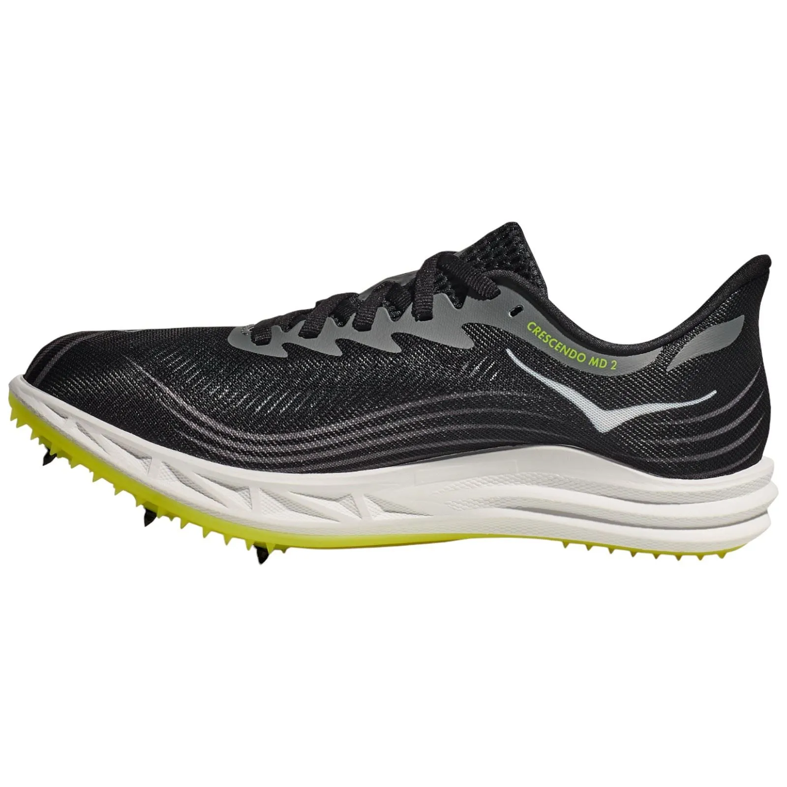 Impact Resistant Compression Activated Fit HOKA Cresendo MD 2 Running Spike Shoes