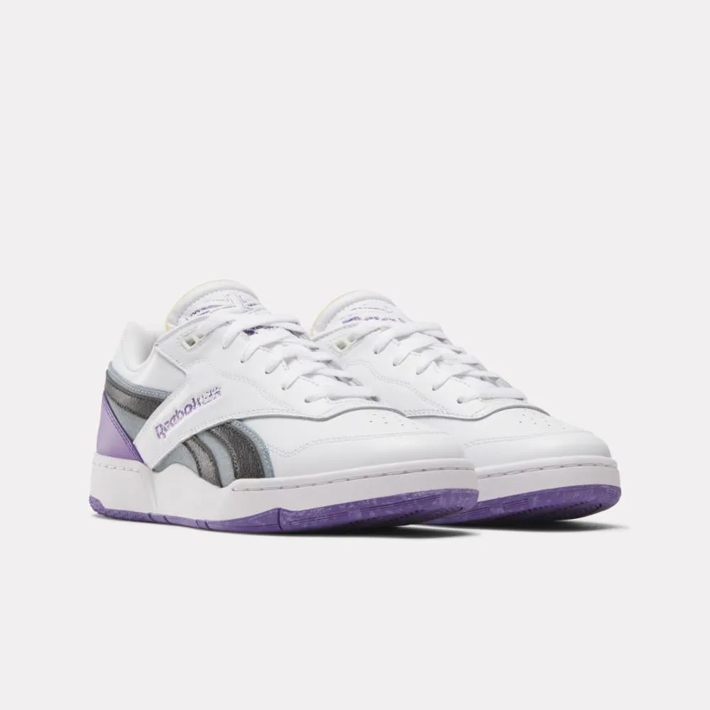 Valley Run synthetic leather Reebok Footwear Women BB 4000 II PT Basketball Shoes WHITE/GREY6/MOON