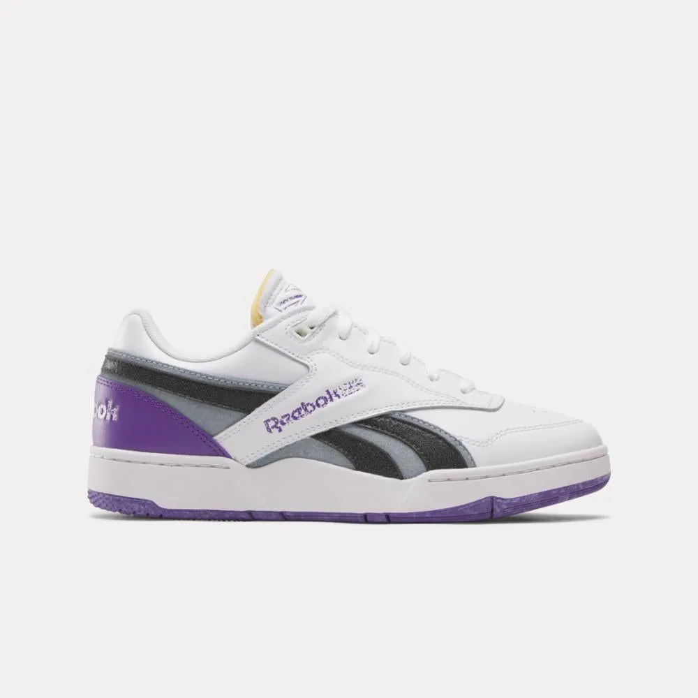 Reebok Footwear Women BB 4000 II PT Basketball Shoes WHITE/GREY6/MOON Comfort support Calm Tone