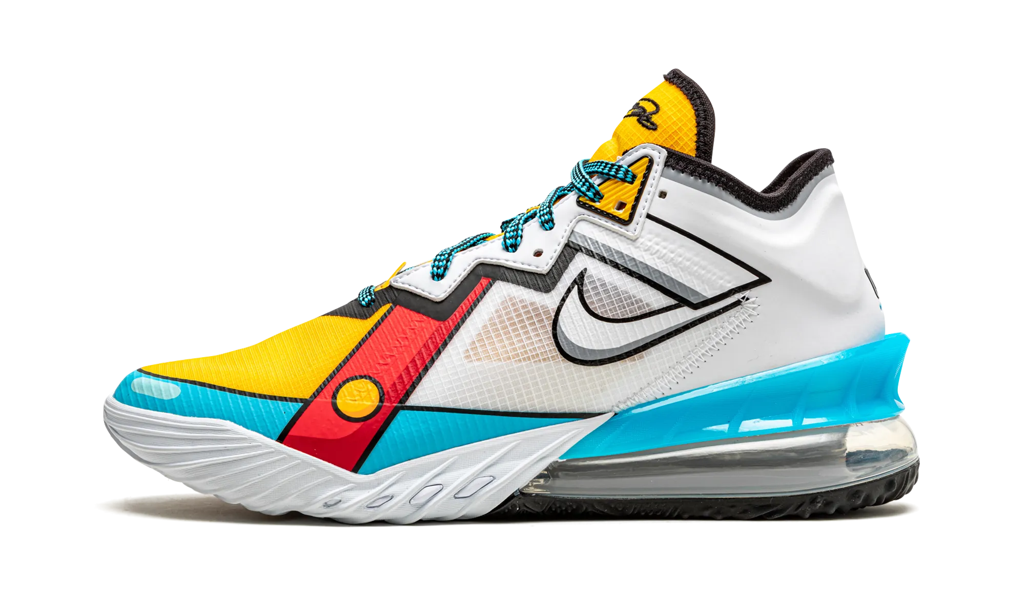 Lebron XVIII Low "Stewie Griffin" Shear Resistance Foam Precision Stitching