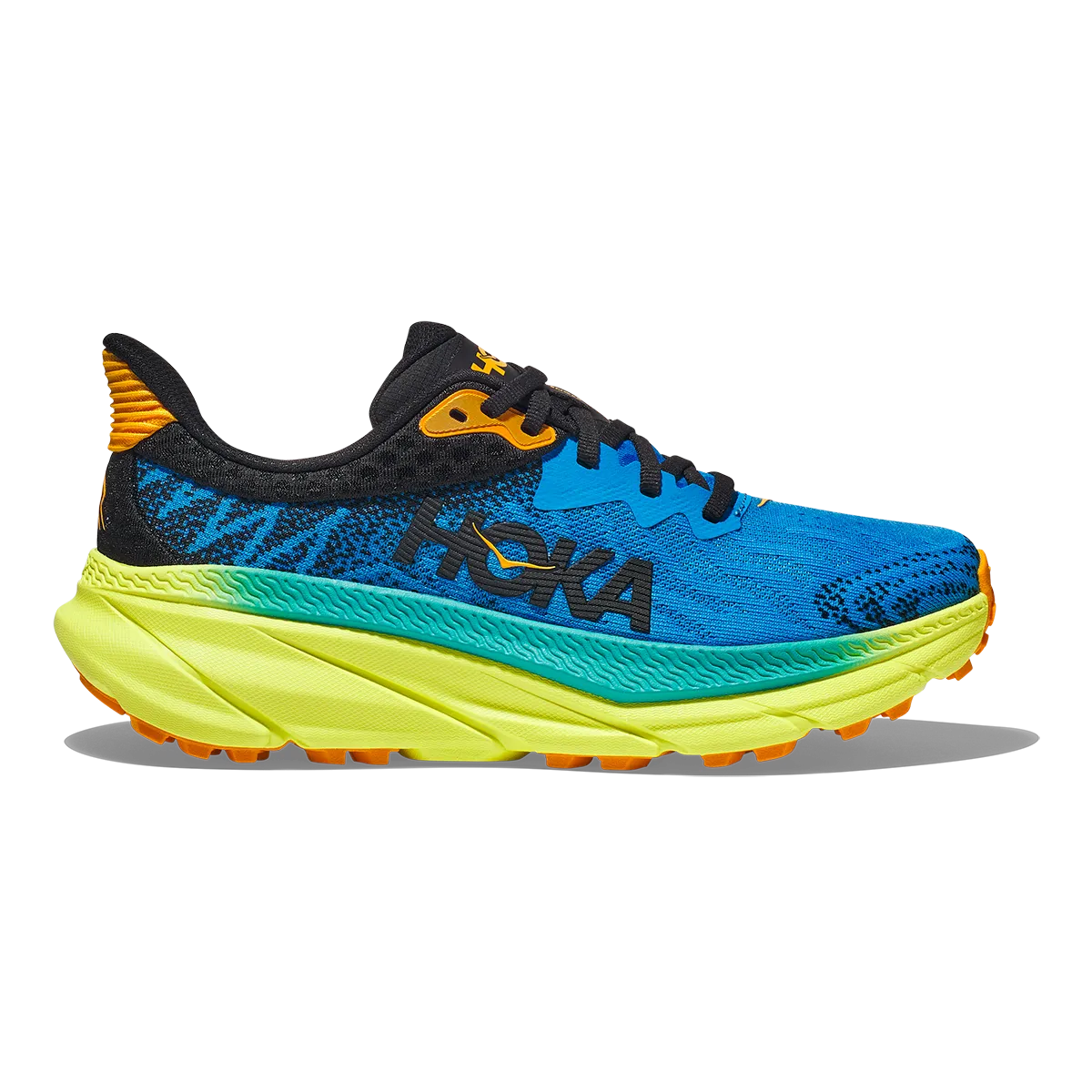 Hoka Challenger ATR 7 - Diva Blue - Evening Primrose Comfort toe Flexibility Boost
