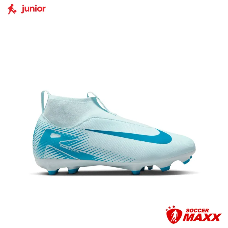 Nike Junior Zoom Mercurial Superfly 10 Academy Firm/Multi-Ground Cleats Foot Response Anatomical fit