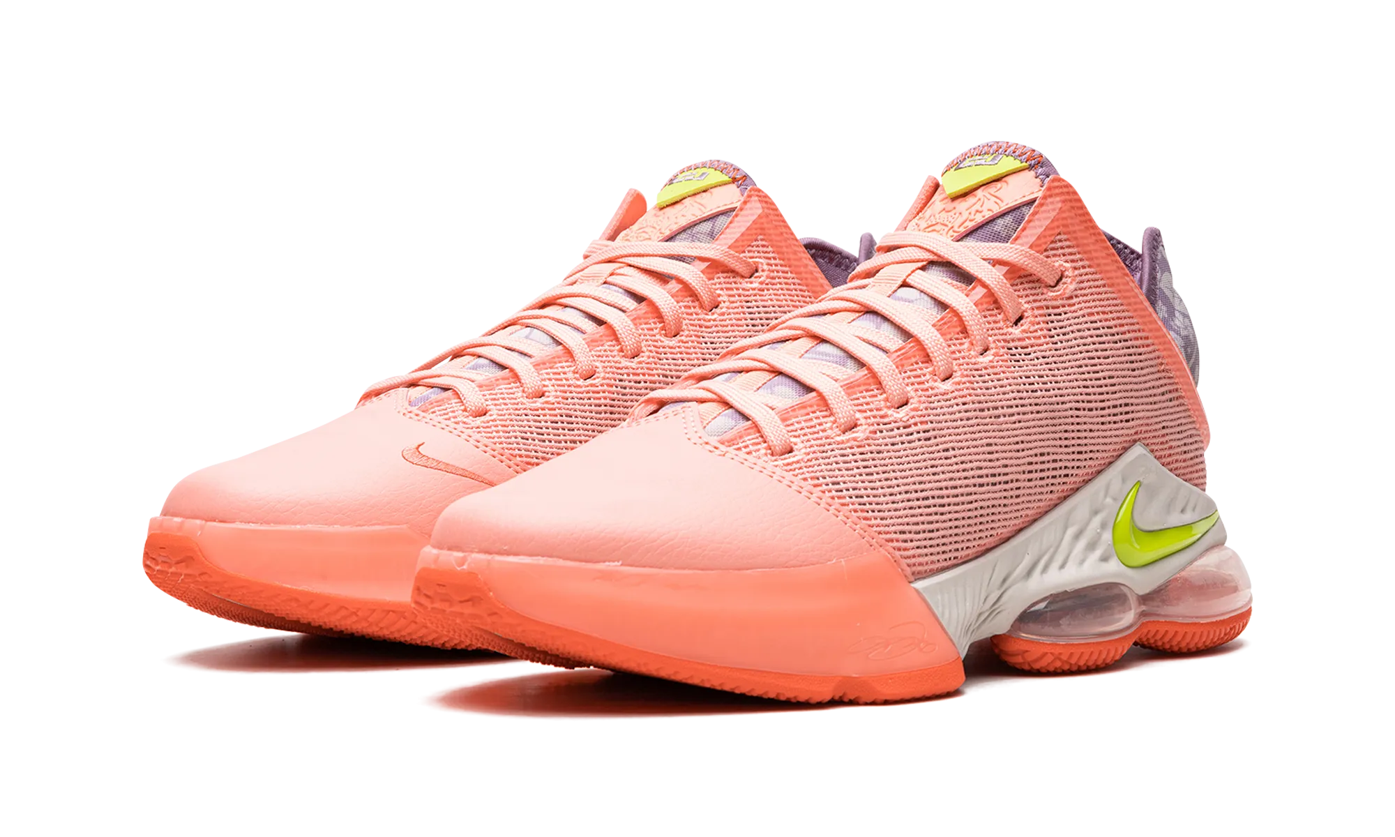Non Slip Lace System Stretchable Collar Design LEBRON XIX LOW "Atomic"