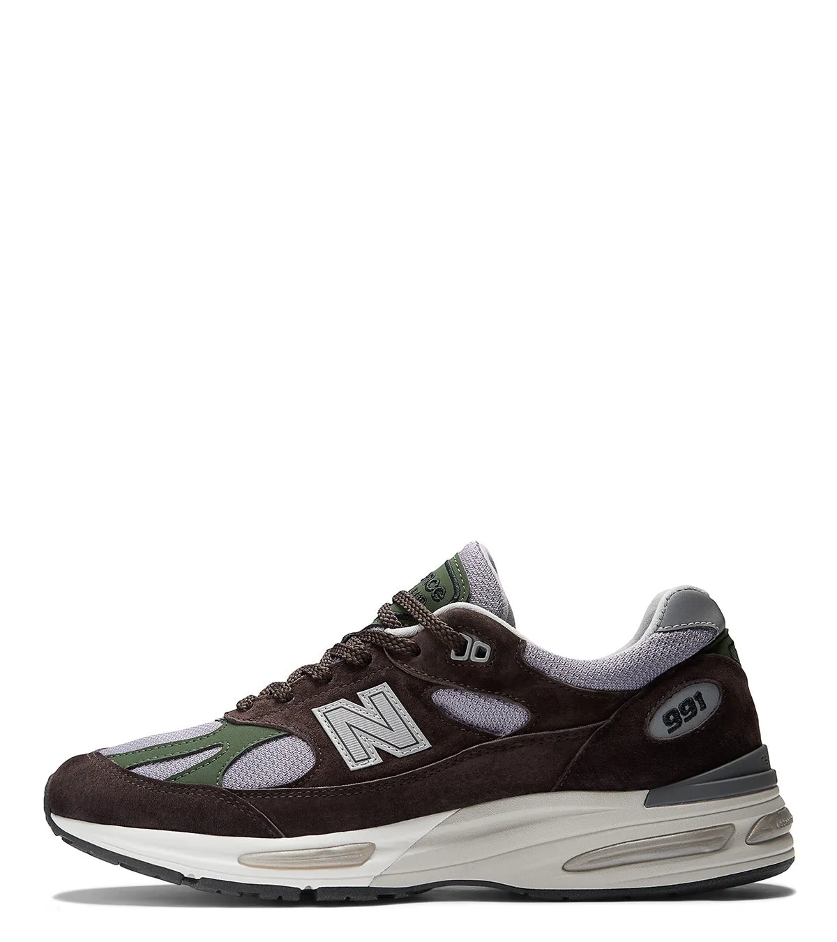 Shock Vibe Non Slip Tread New Balance Made In UK 991v2 Brown