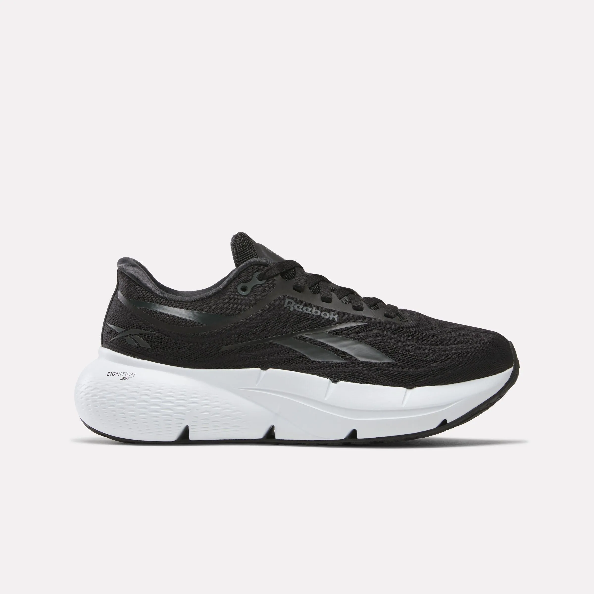 suede - upper shoes Reebok Footwear Women Zignition Running Shoes BLACK/WHITE