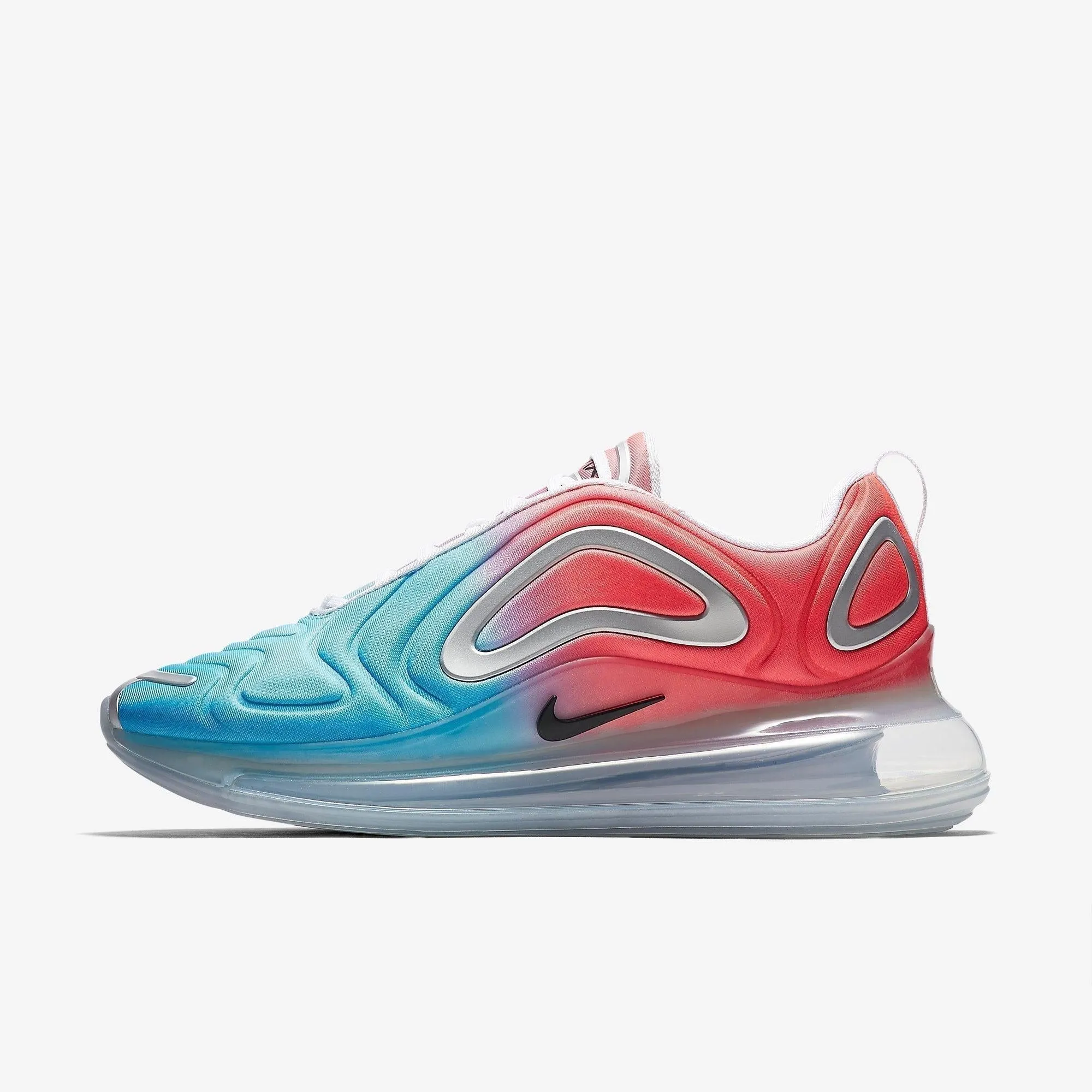 (Women's) Nike Air Max 720 'Pink Sea' (2019) AR9293-600 running sock Visible in Dark
