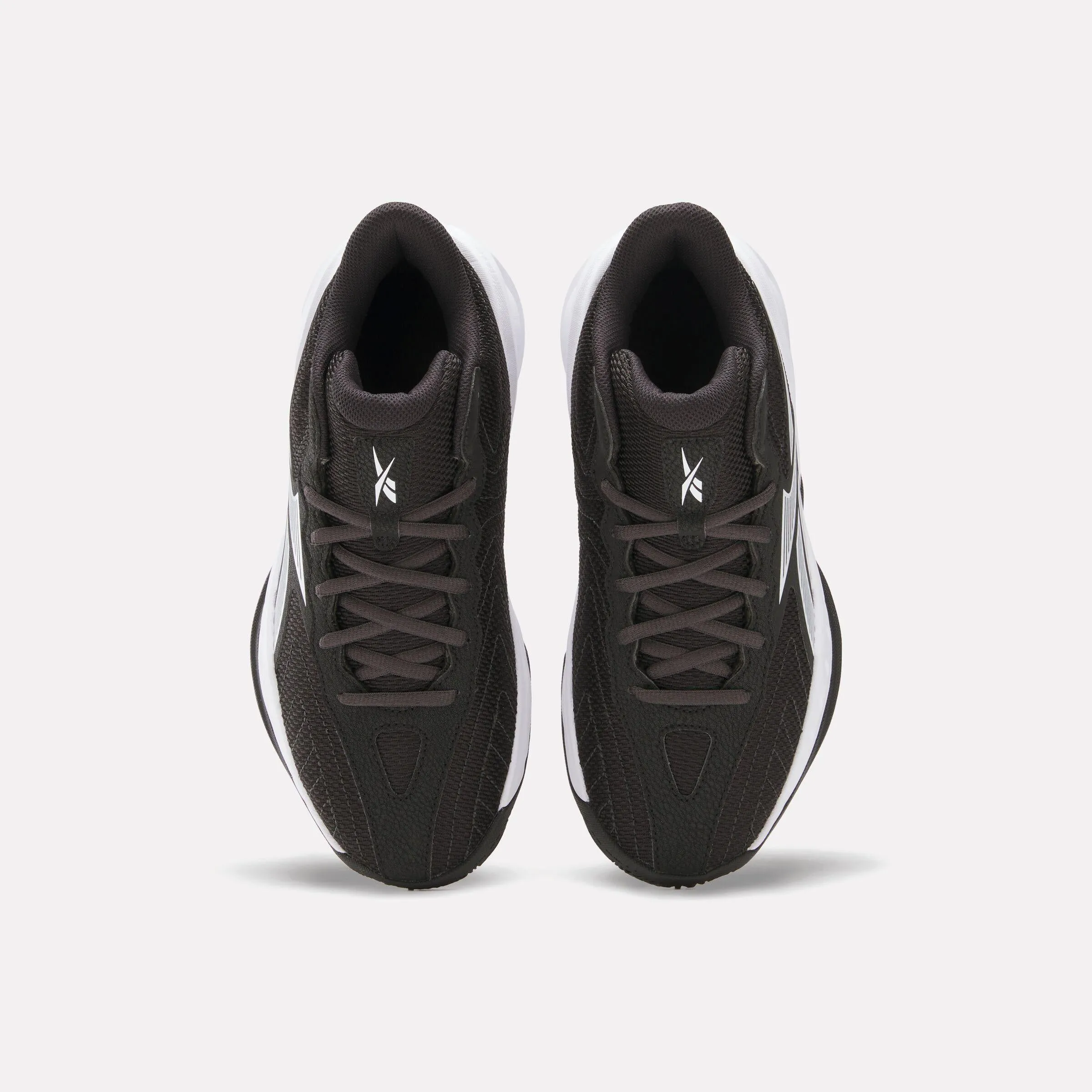 Cosmic Glow Lift Up Reebok Footwear Kids Press Basketball Shoes - Grade School CORE BLACK/WHITE/WASHED BLACK