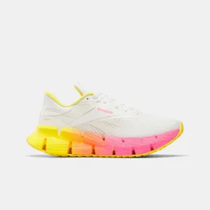 running with a lace - up closure Floatzig 1 Chalk/Sand/Atomic Pink