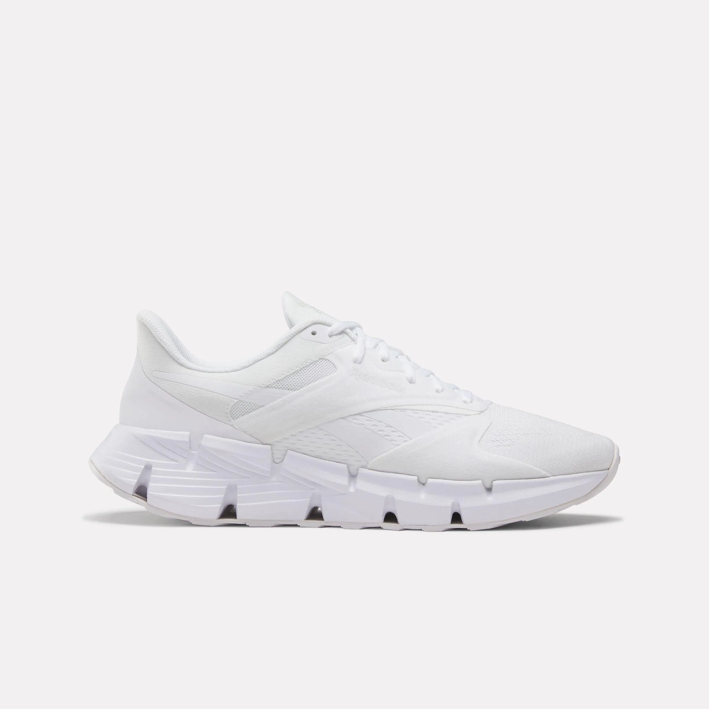 Reebok Footwear Men Zig Dynamica 5 Shoes FTWWHT/FTWWHT/PURGRY responsiveness shoes