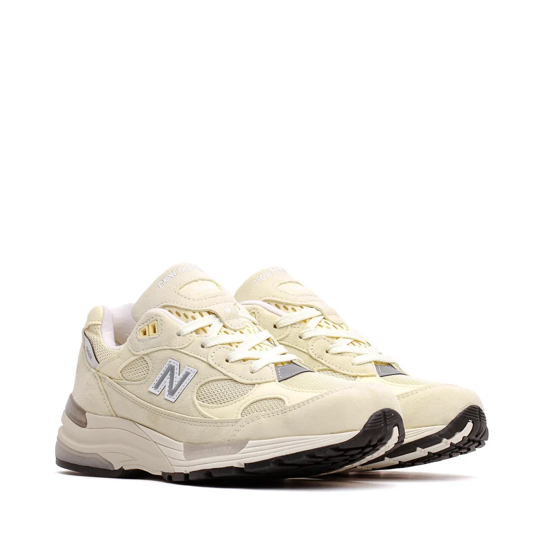 Hyperlock Technology Outing Fit New Balance Unisex Made in USA 992 Calcium U992MC
