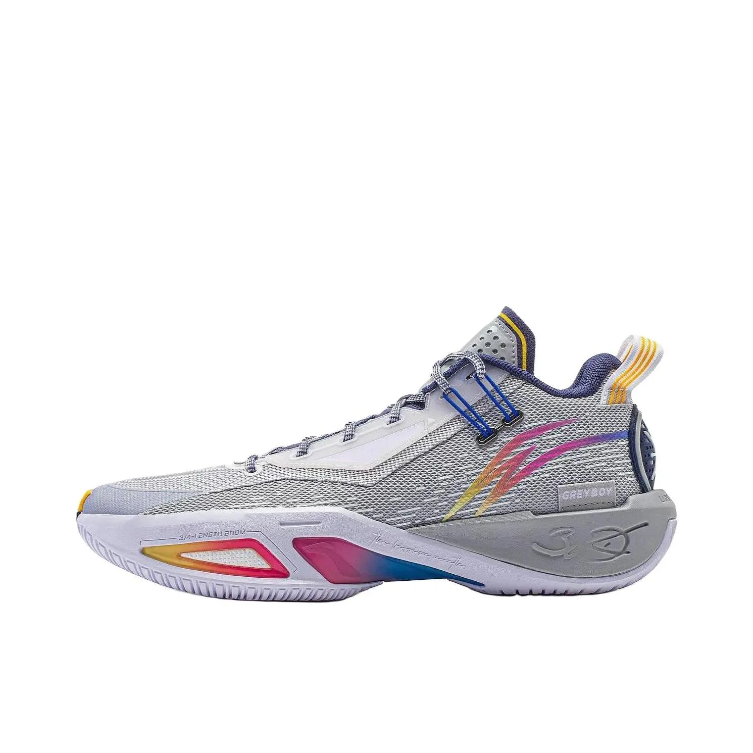 Li-Ning Wade Fission 9 - Grey Boy Durable Construction