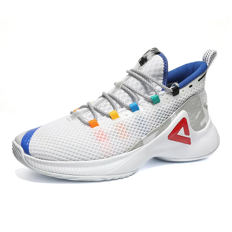 Functional Style Ease of Use PEAK Basketball Shoes Men Sneakers P-MOTIVE series White EW02071A