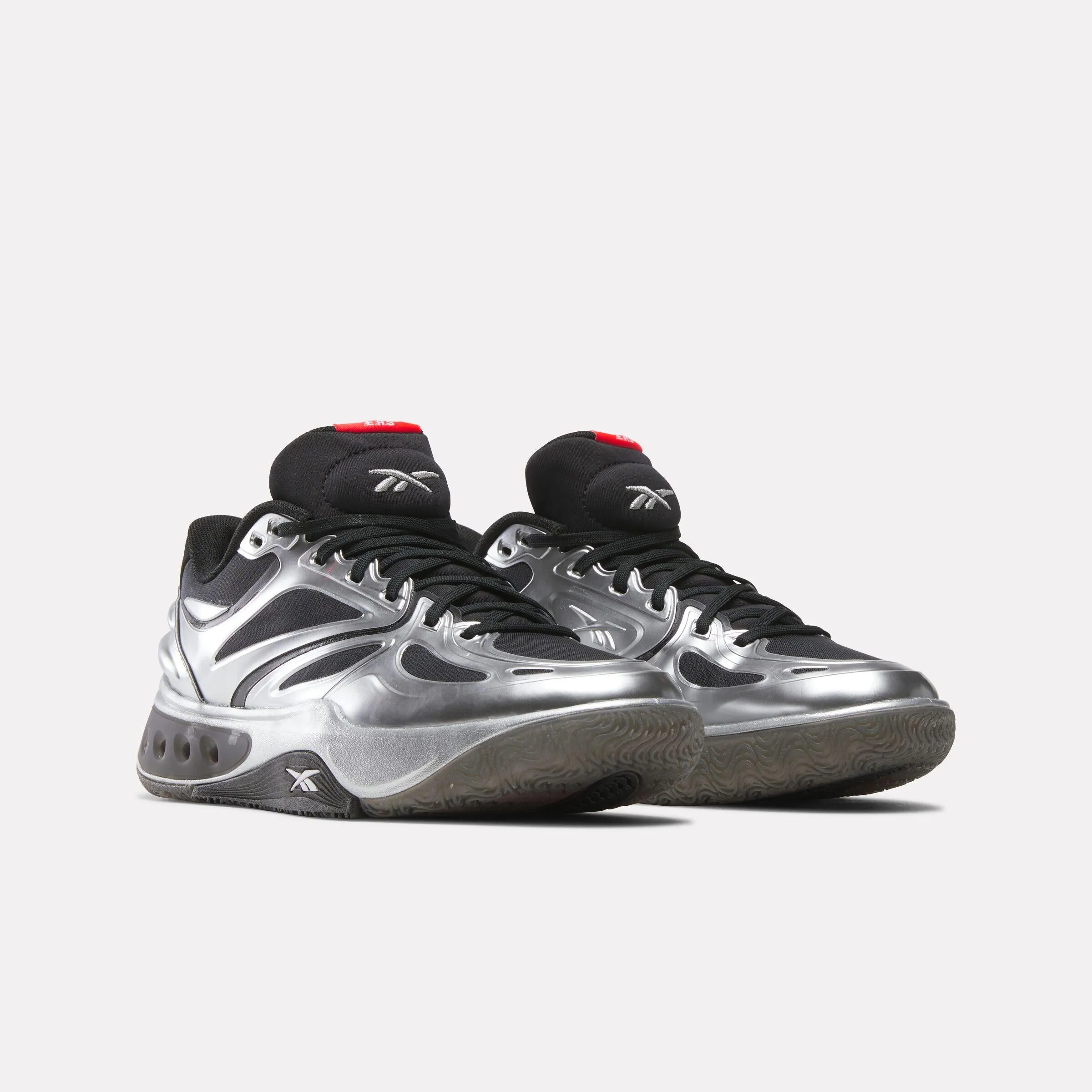 Power Flow Reebok Footwear Men Engine A Basketball Shoes BLACK/SILVER/WHITE