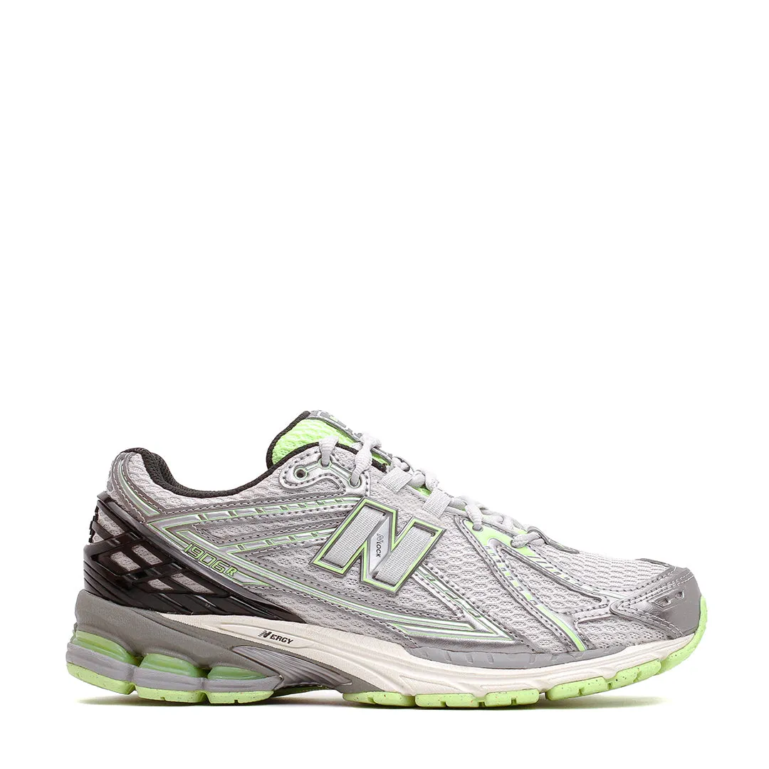 New Balance Unisex 1906R Dark Silver Metallic Mint Flash U1906RCQ Air Mesh Flat Wear