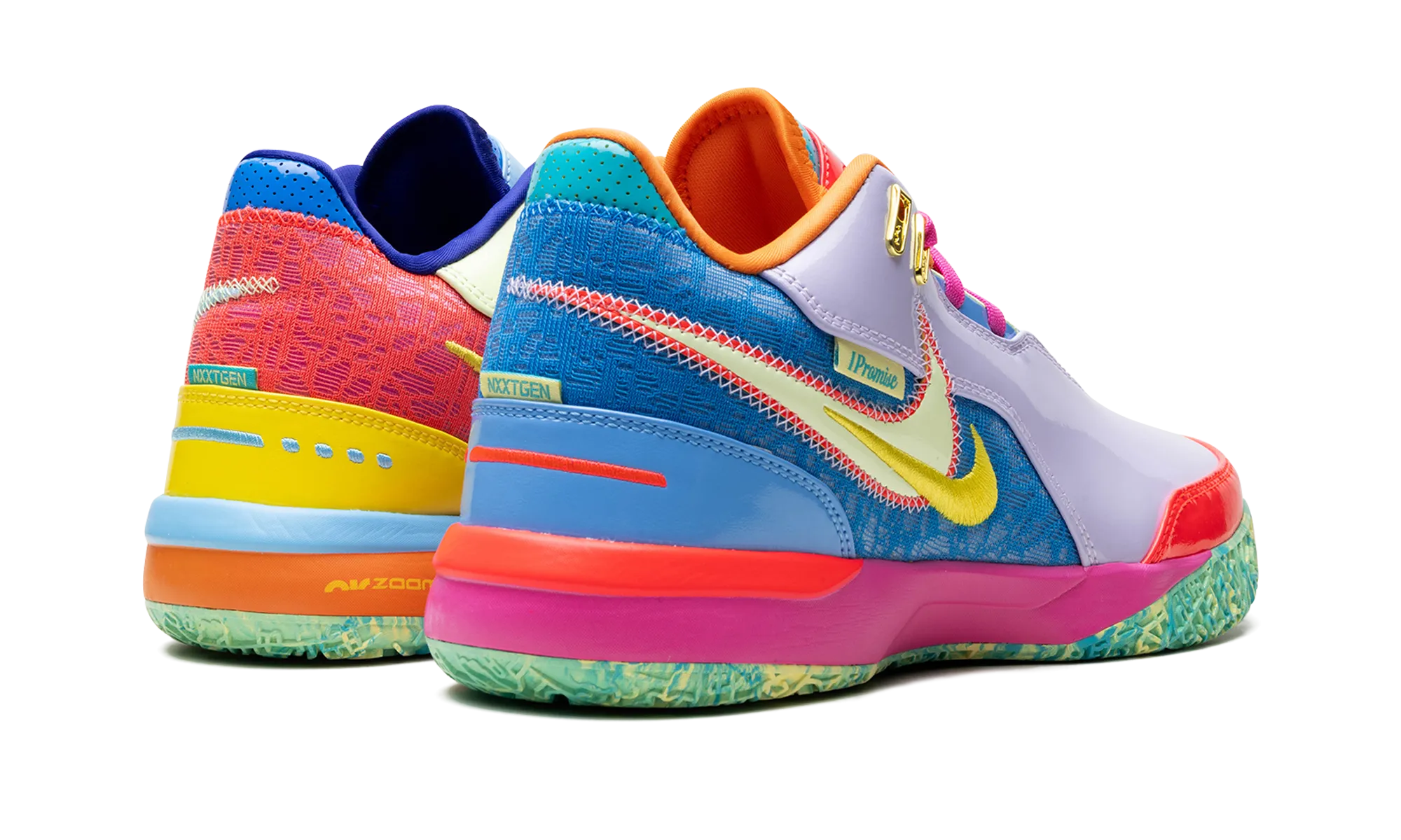 ZOOM Lebron NXXT GEN AMPD IPS "I Promise" Hollow Structure Midsole Micro Perforated Ventilation
