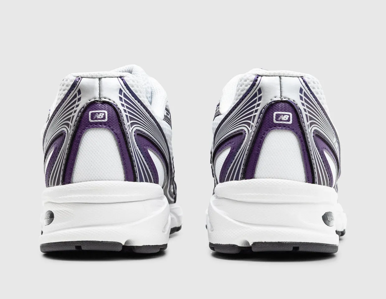 New Balance 740 White / Concord Grape Bendable