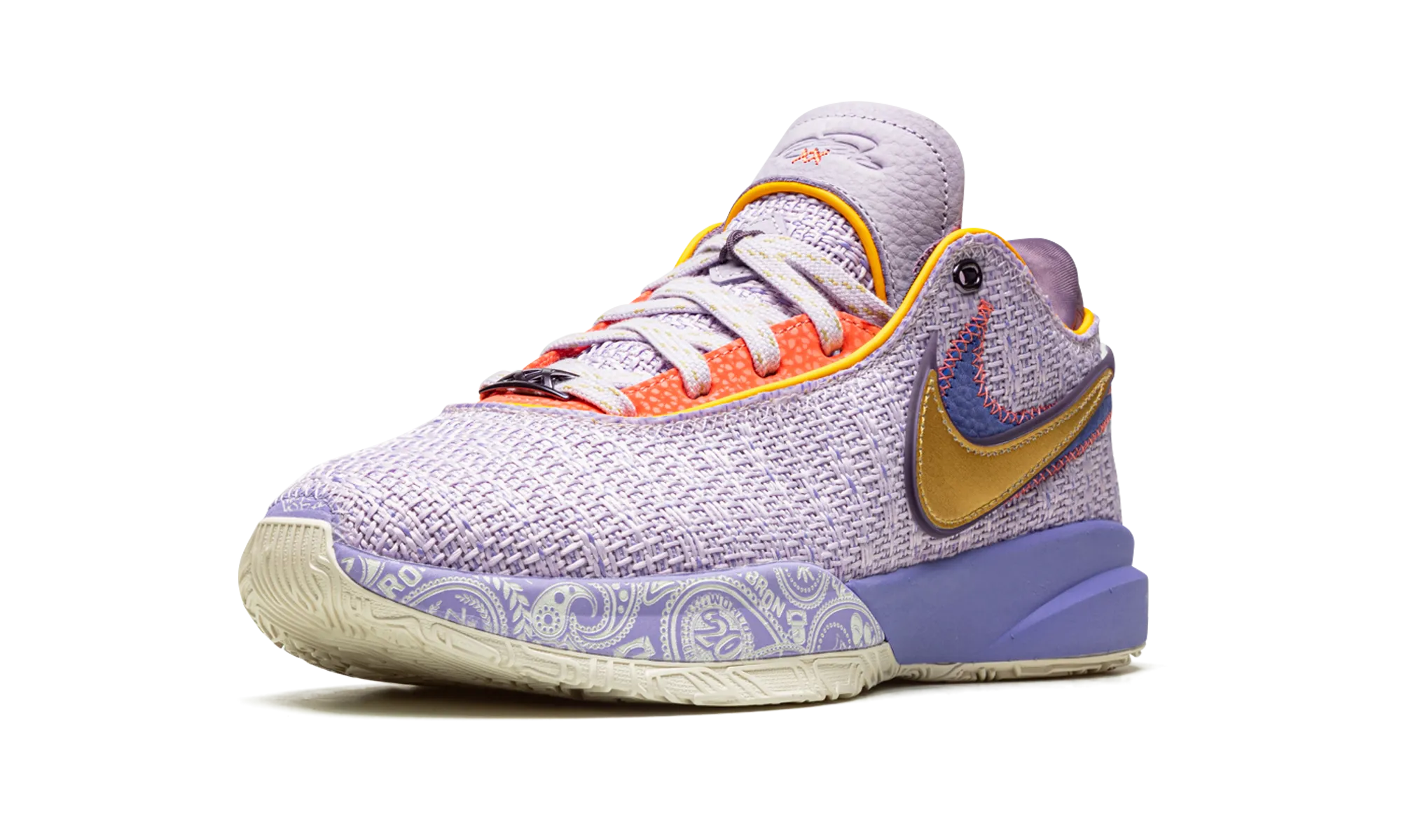 orthopedic Heel Claw Support LeBron 20 "Violet Frost"