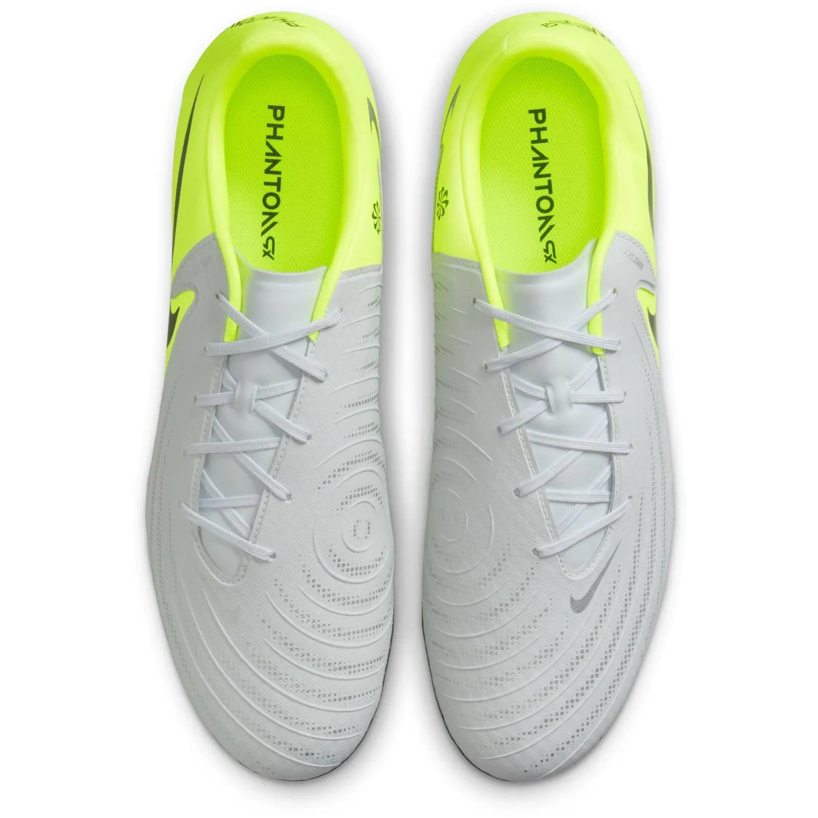Nike Phantom GX 2 Academy Firm Ground Football Boots Padded Ankle Long Pass
