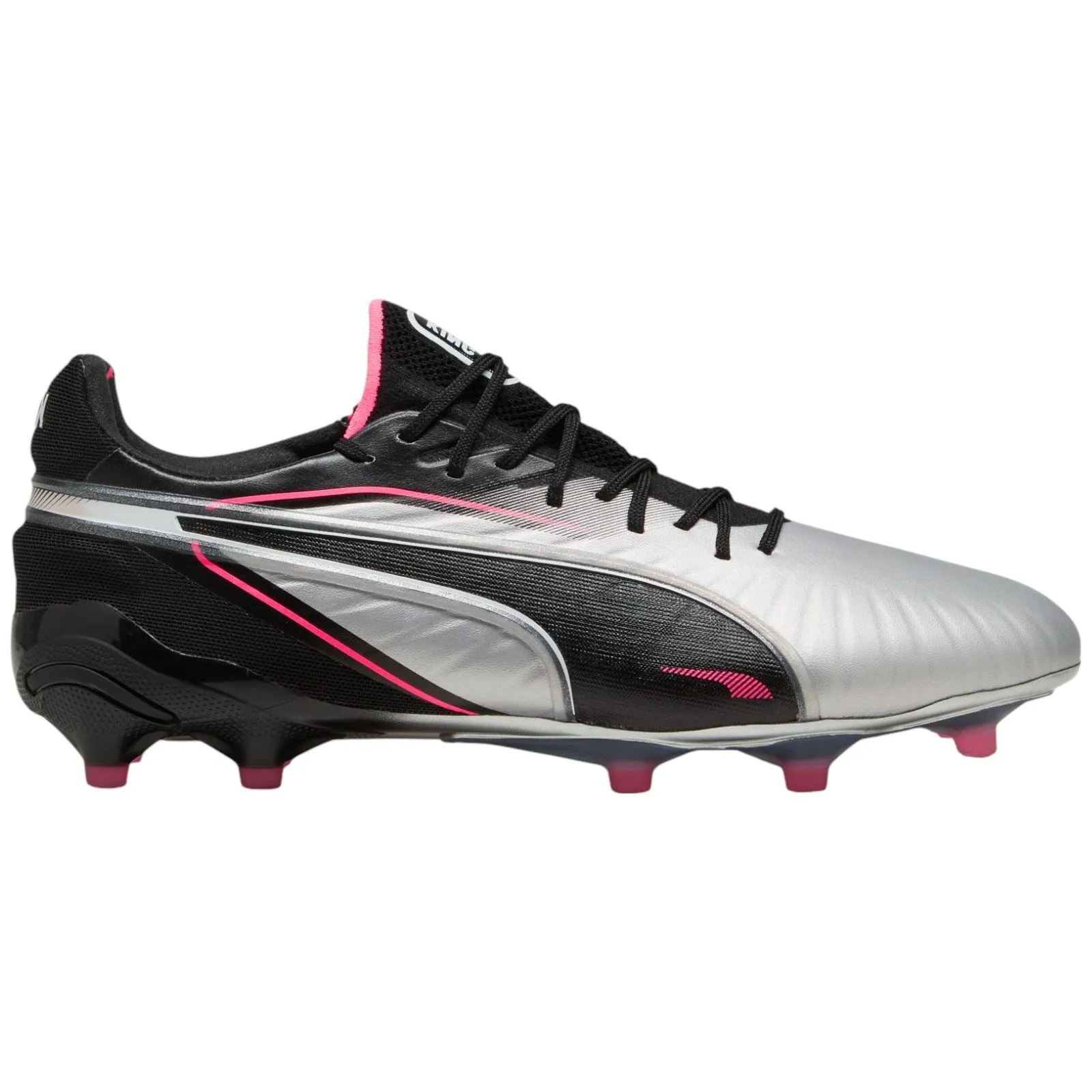 Puma King Ultimate Mens Firm/Artificial Ground Football Boots Lock Laces All Surface Traction