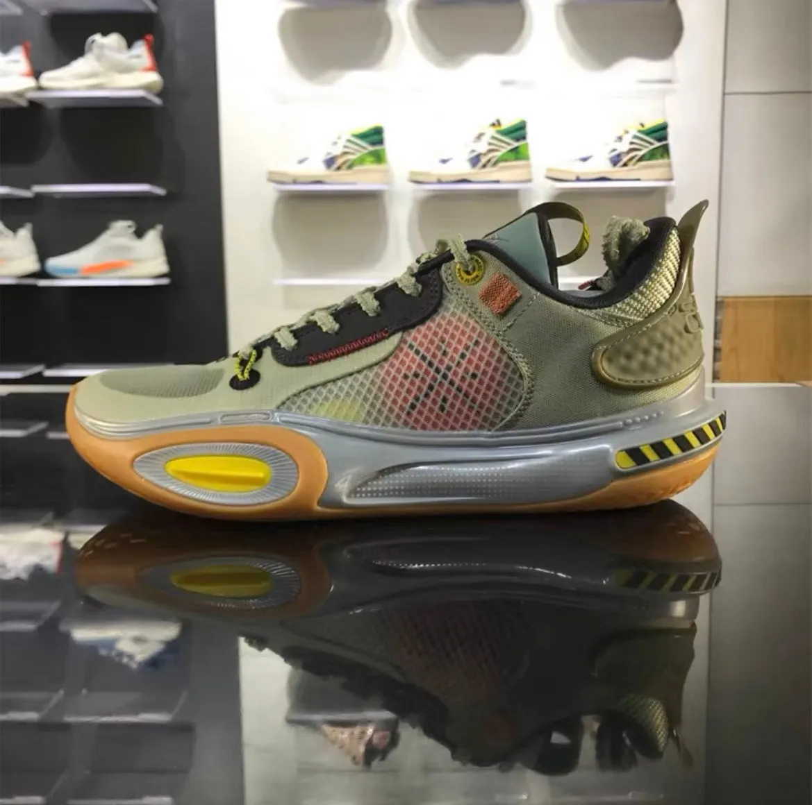 Dual Density Sole Li-Ning Way Of Wade All City 11 - Warning