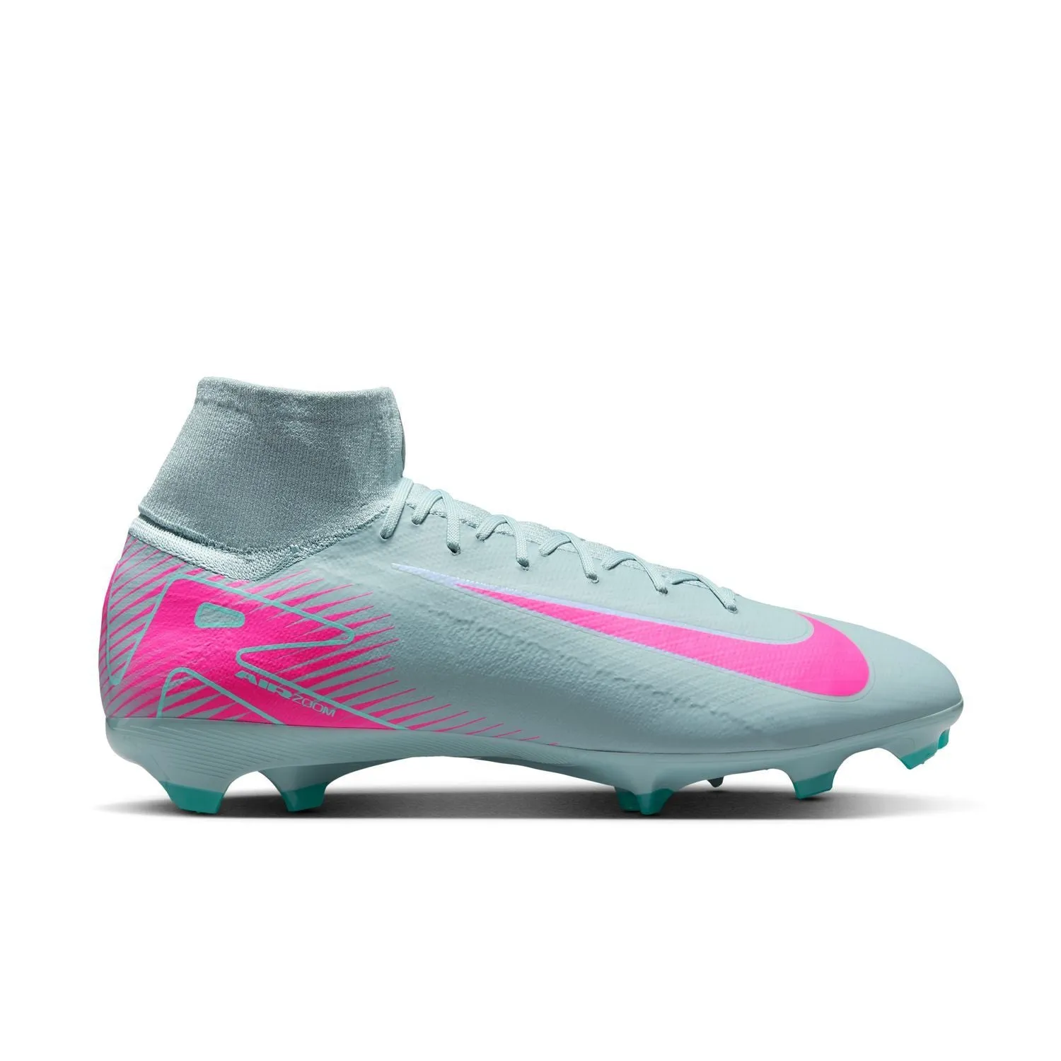 Nike Zoom Mercurial Superfly 10 Pro Firm Ground Cleats Ankle Zone Defense Ready