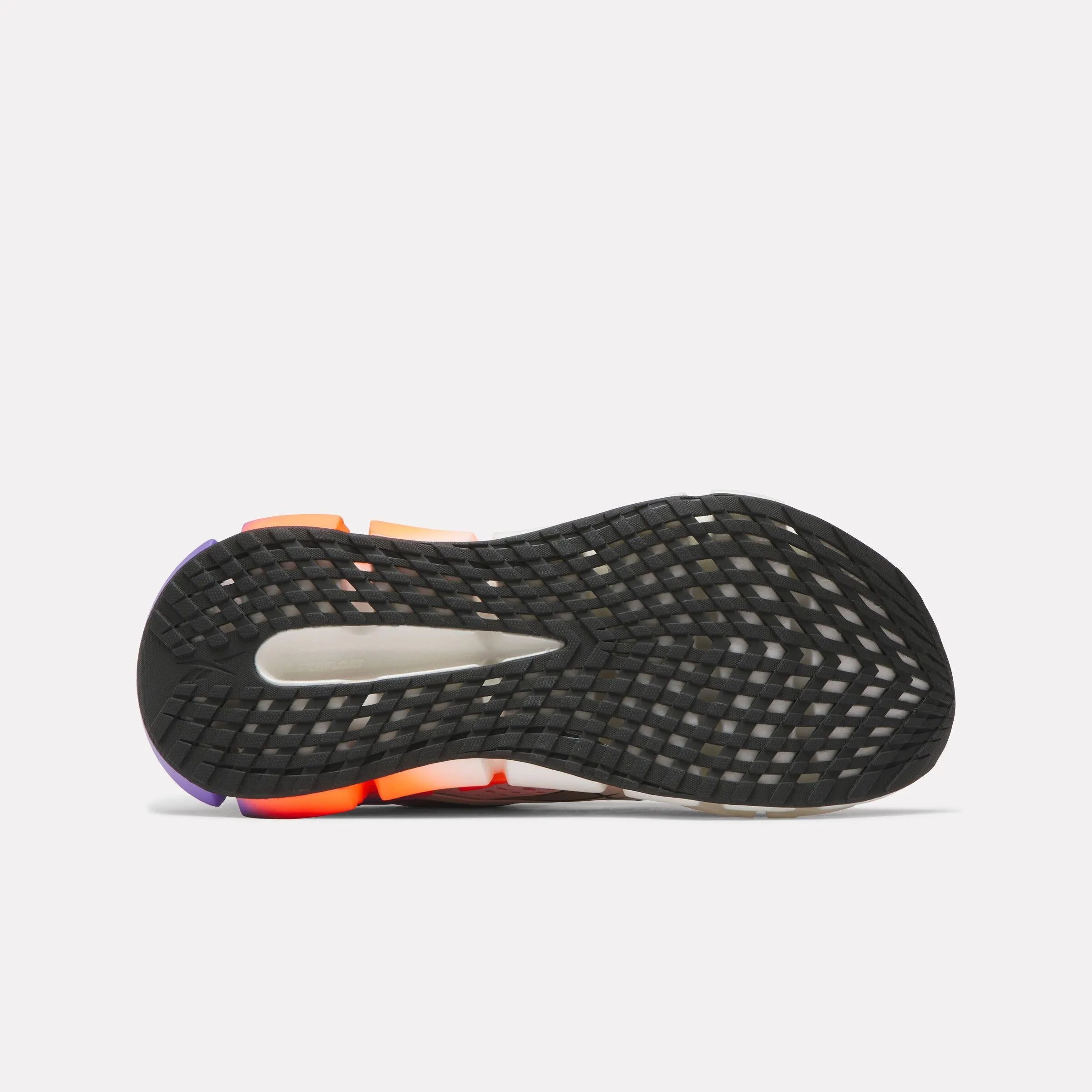 aerodynamic - design shoes Water shoes Reebok Footwear Women FloatZig 2 Running Shoes WHITE/ROYAL PURPLE/FLASH ORANG
