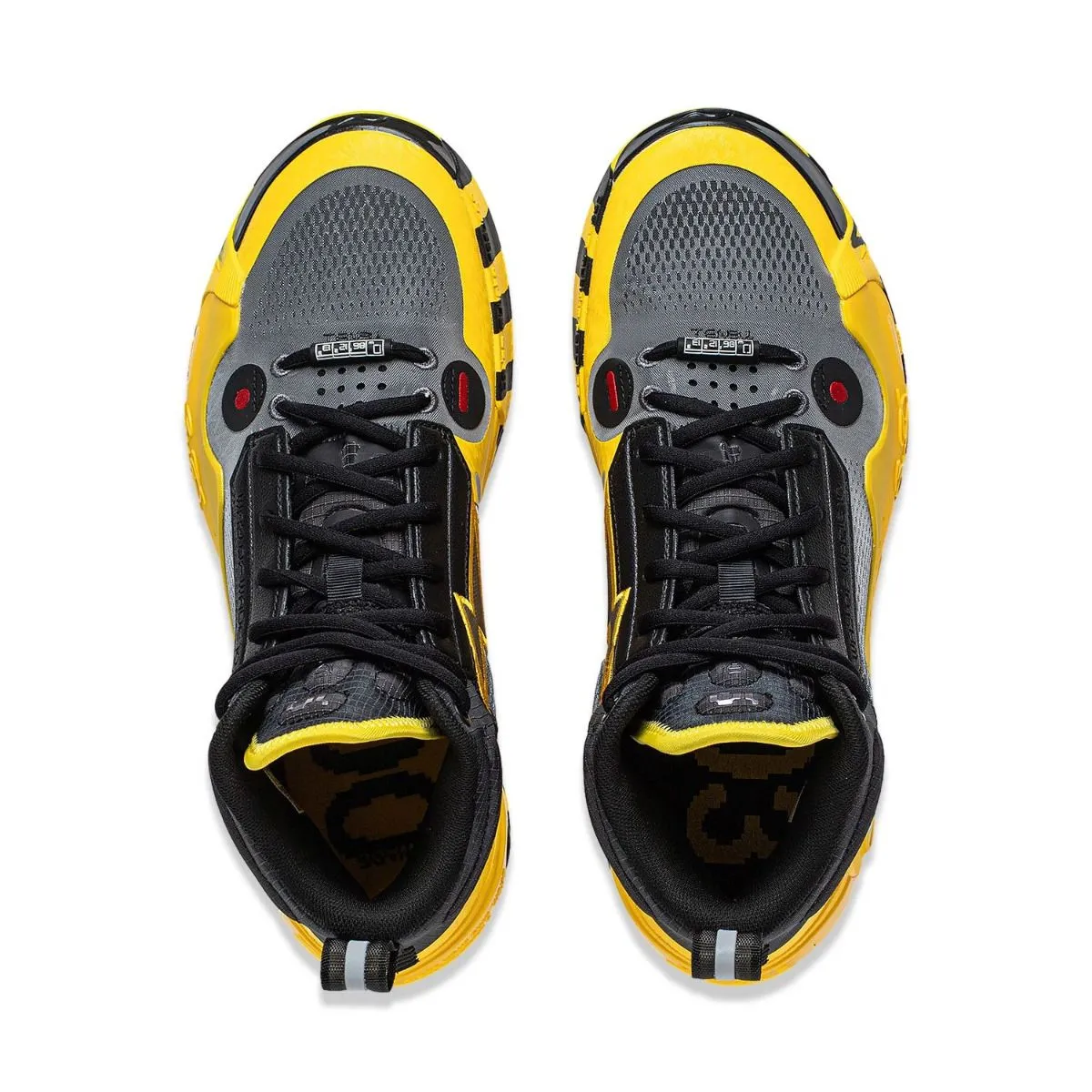 Li Ning Way of Wade 10 - Caution adjustable lacing system Responsive Design