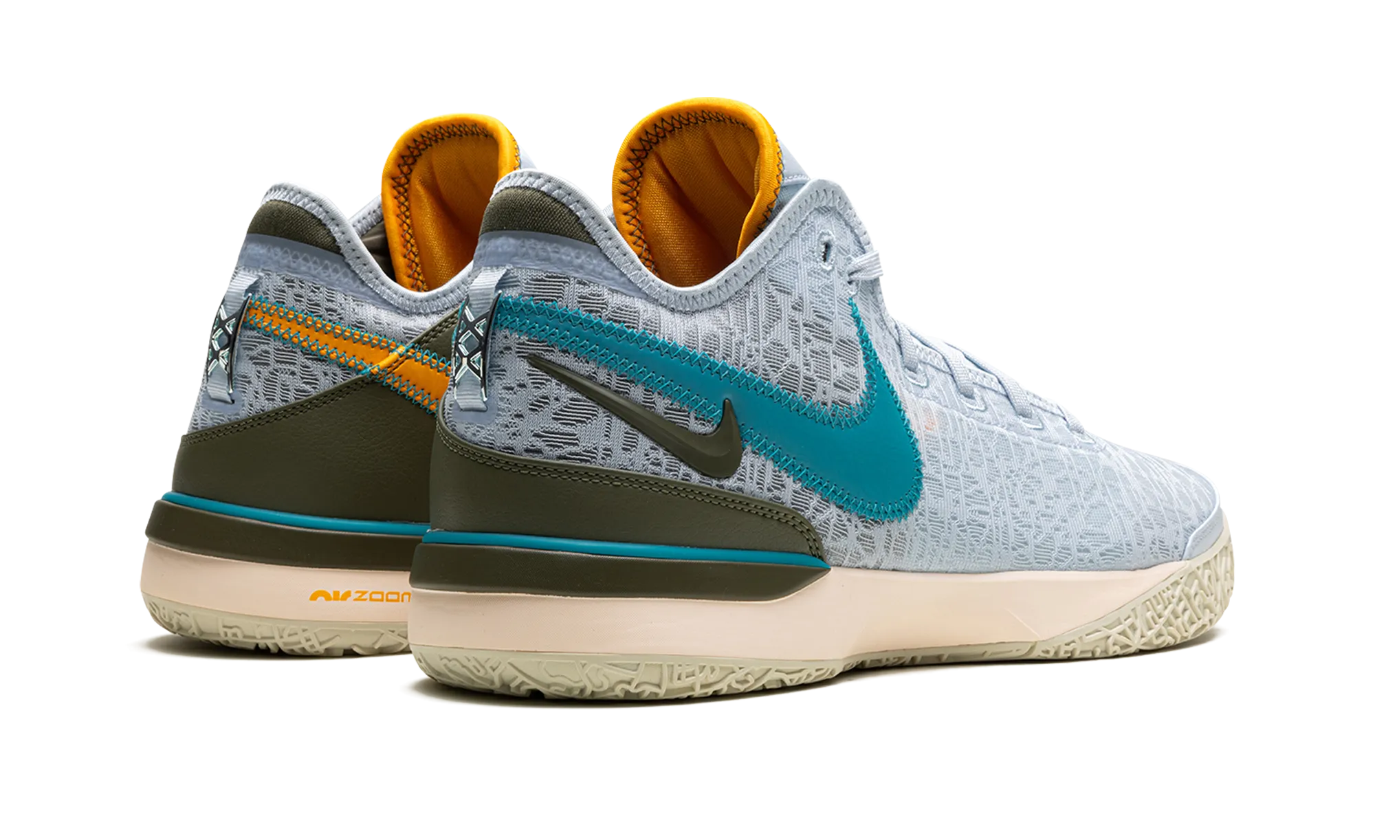 Hyperlock Heel Support Nike Zoom LeBron NXXT Gen "Blue Tint"