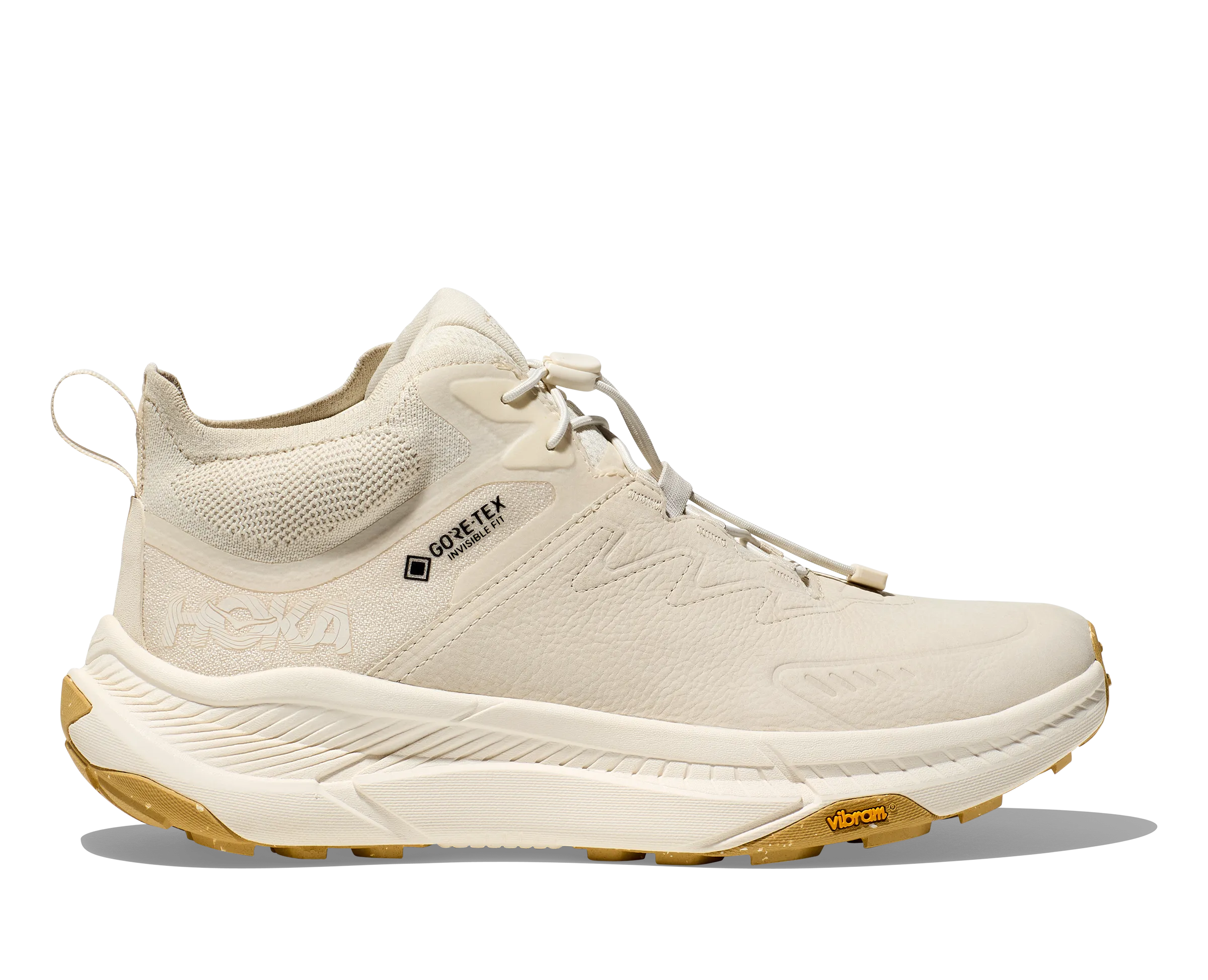 Impact Resistant Toe Guard Hybrid Sole WOMEN'S TRANSPORT CHUKKA GTX - B - OST OAT MILK/ALABASTER