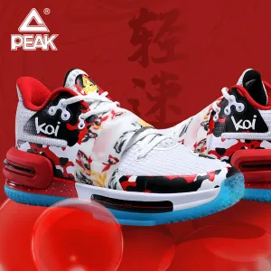 PEAK TAICHI JINLI KOI Limited Edition Men Basketball Shoes Slim Comfort Narrow Toe Box