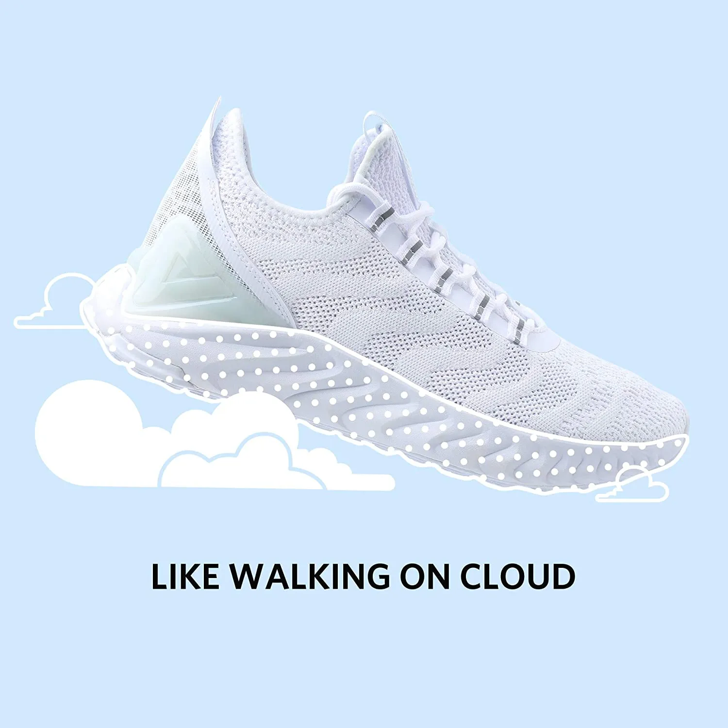 High-performance ease Stylish Pick PEAK TAICHI Running Shoes Men Adaptive Smart Cushioning Trainers King Series White