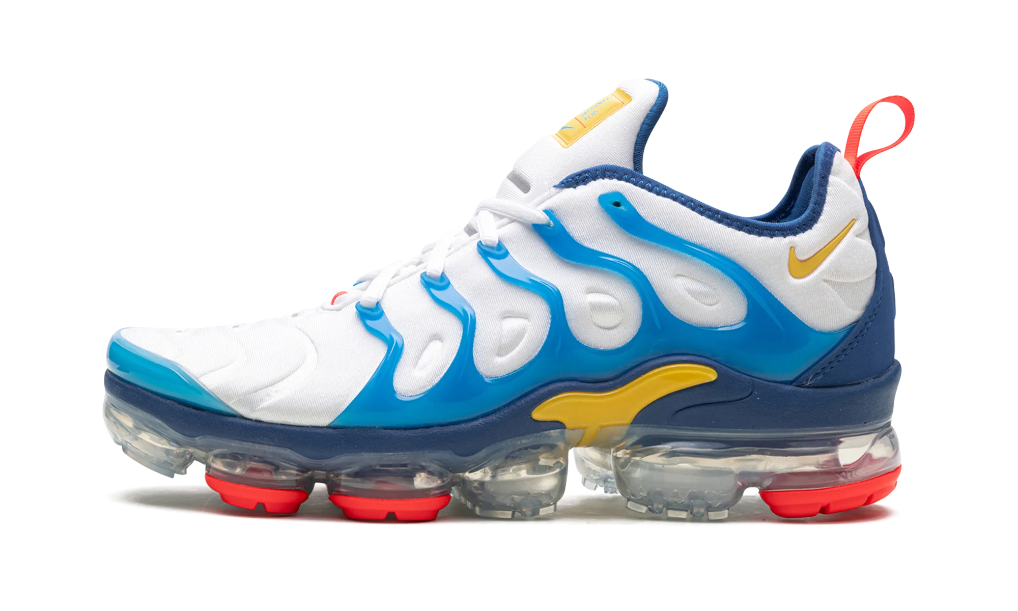 Air Vapormax Plus "Citron Pulse" park - running