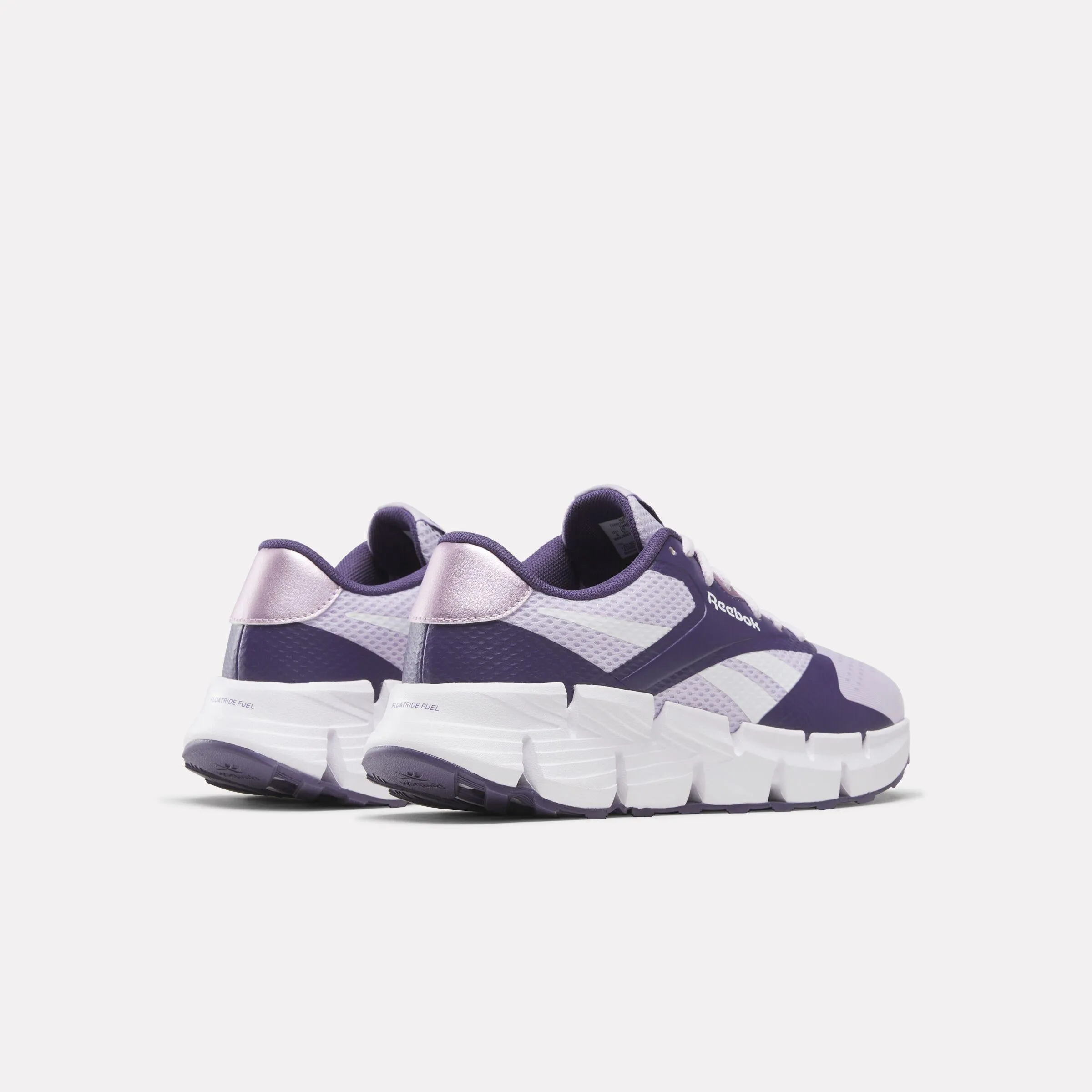 running for adventure Reebok Footwear Kids Zig Dynamica 5 Shoes - Grade School DIGITALGLEAM/MOVEMENTPURPLE/PU